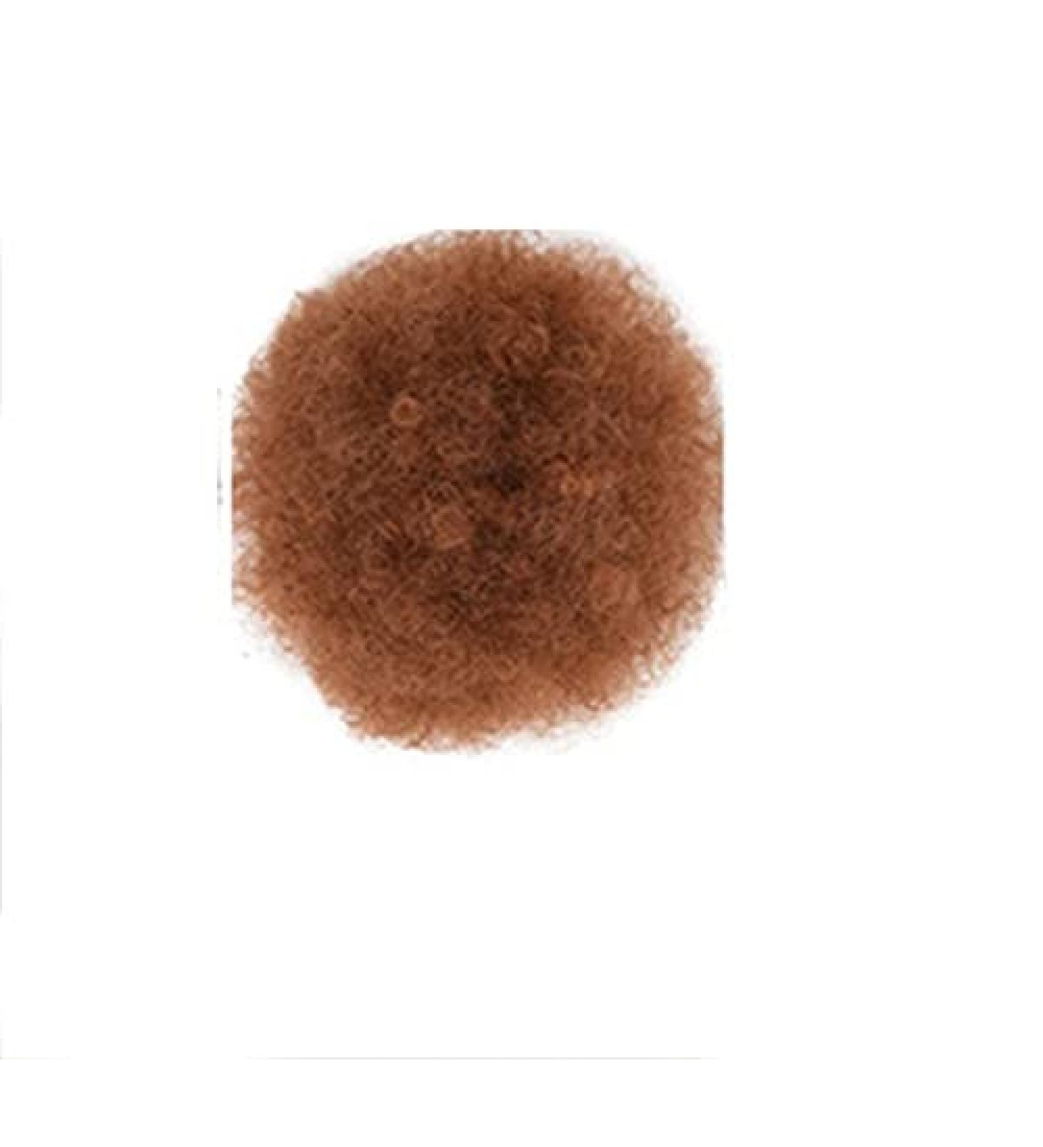10 Inch High Puff Afro Curly Wig Ponytail - Drawstring Synthetic Kinky Curly Hair Bun | Clip-In Short Afro Kinky Ponytail (Color 30) - Buy Online on GoSupps.com