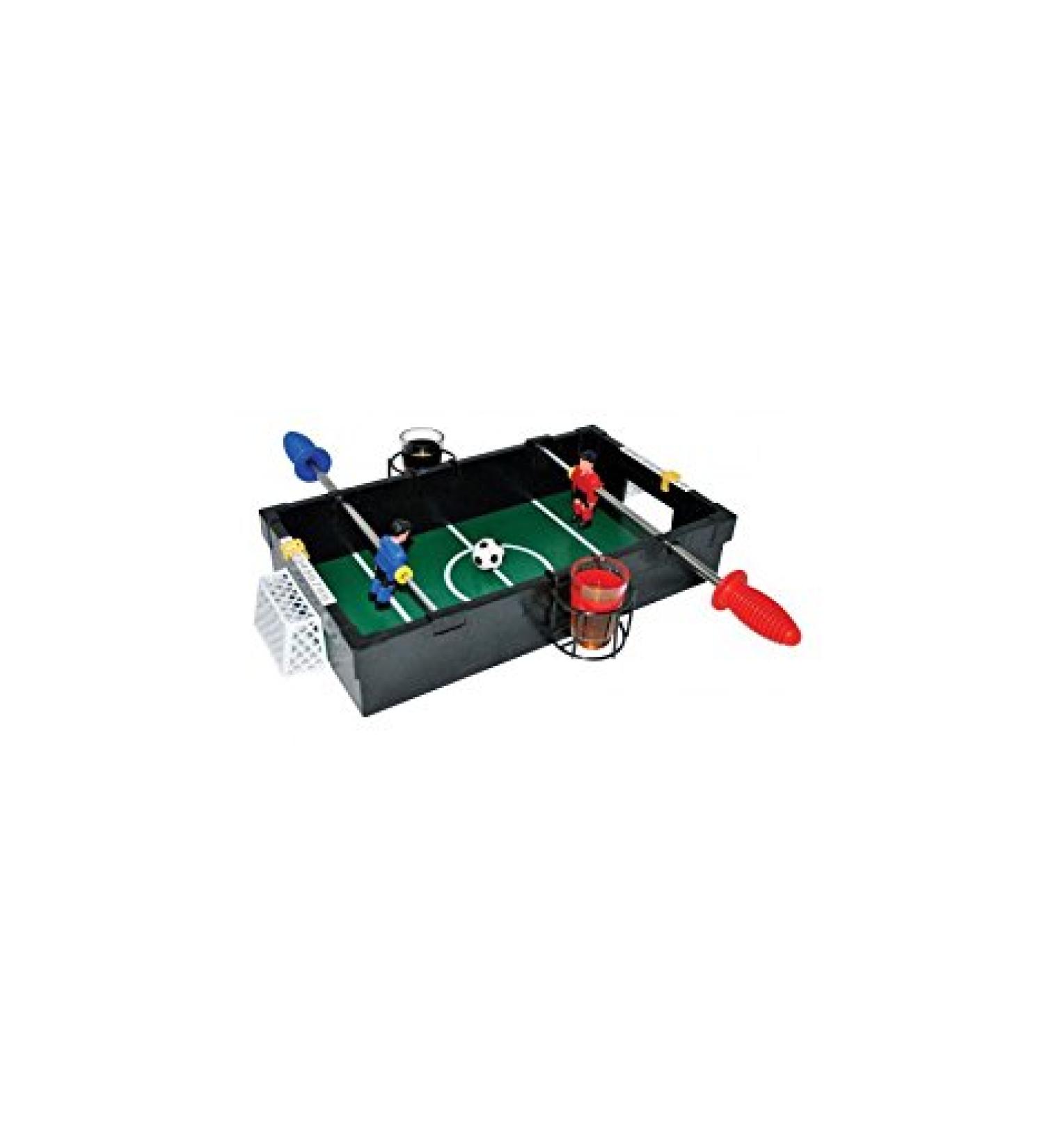 Table football game with pacifier