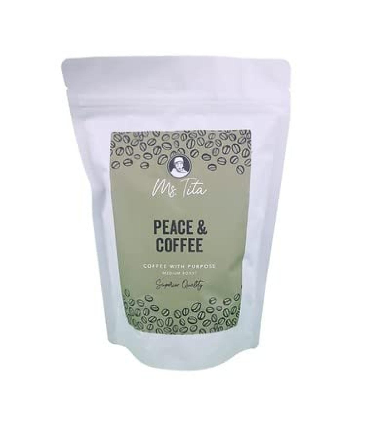 Peace and Coffee Medium Roast Ground Coffee (500) 500.0 grams