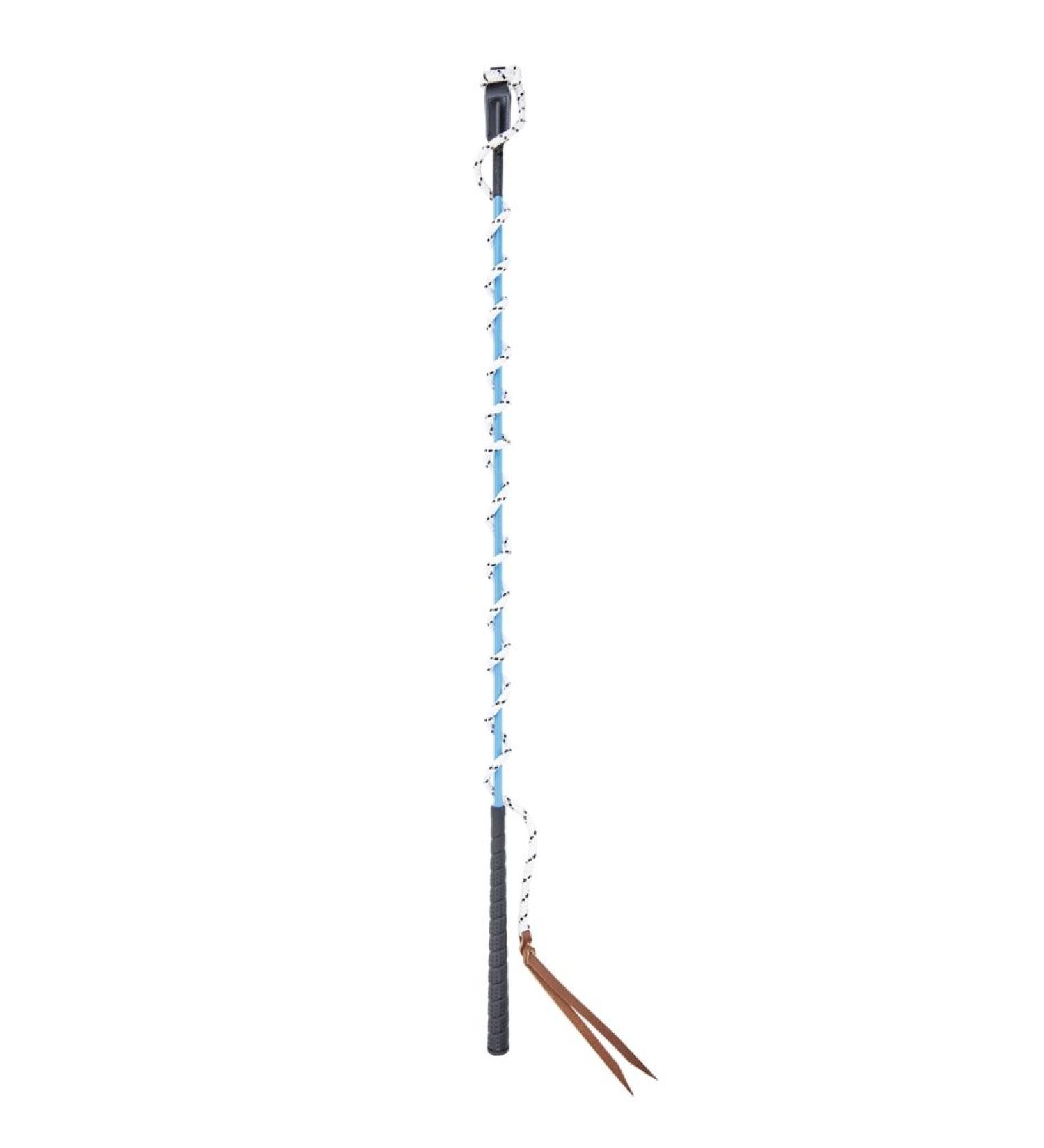 BUSSE contact stick TRAINING with rope length 100 cm blue