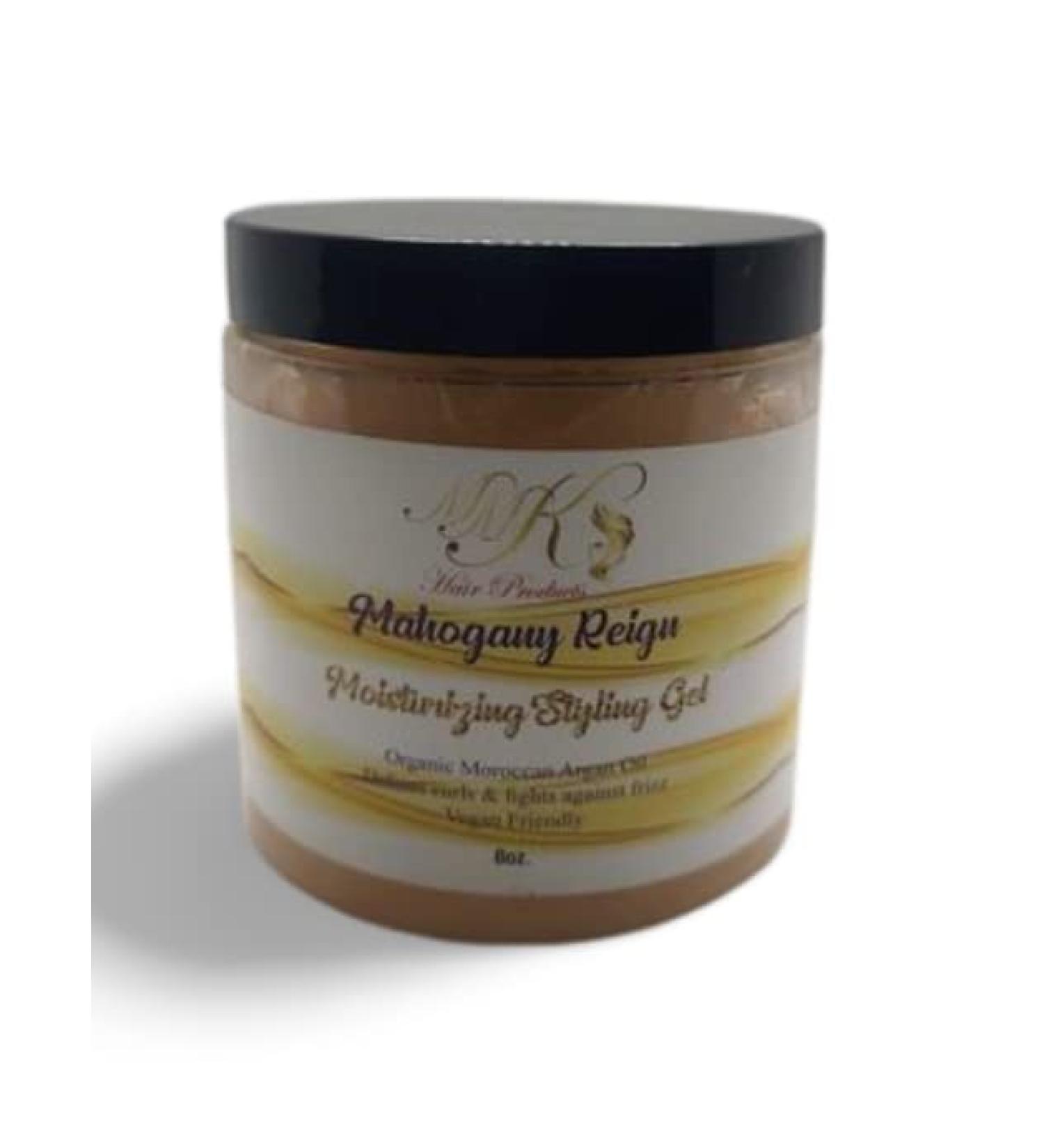 Mahogany Reign Moisturizing Styling Gel - Nourishing Hold for Healthy Hair | International Shipping - Buy Online on GoSupps.com