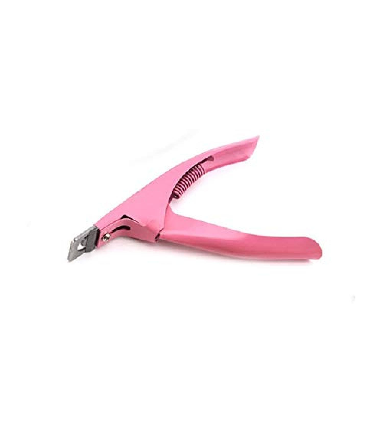 SJLS Stainless Steel Art Nail Clipper Professional Cutter Gel False Nail Tips Edge Cutters One Word Clippers Nails Manicure Tool (Color : Pink) - Buy Online on GoSupps.com