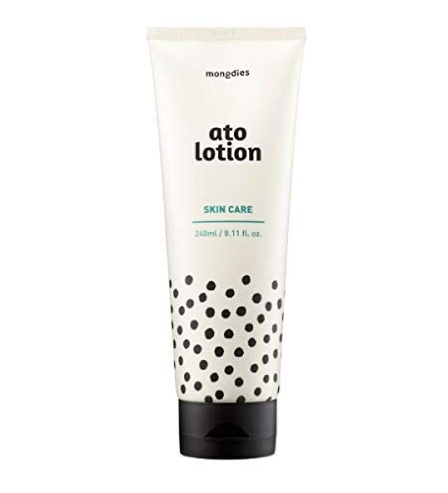 Mongdies Baby Ato Lotion- German Dermatologist-Tested, EWG Green Level Ingredients, Natural Fragrance | 240ml - Buy Online on GoSupps.com
