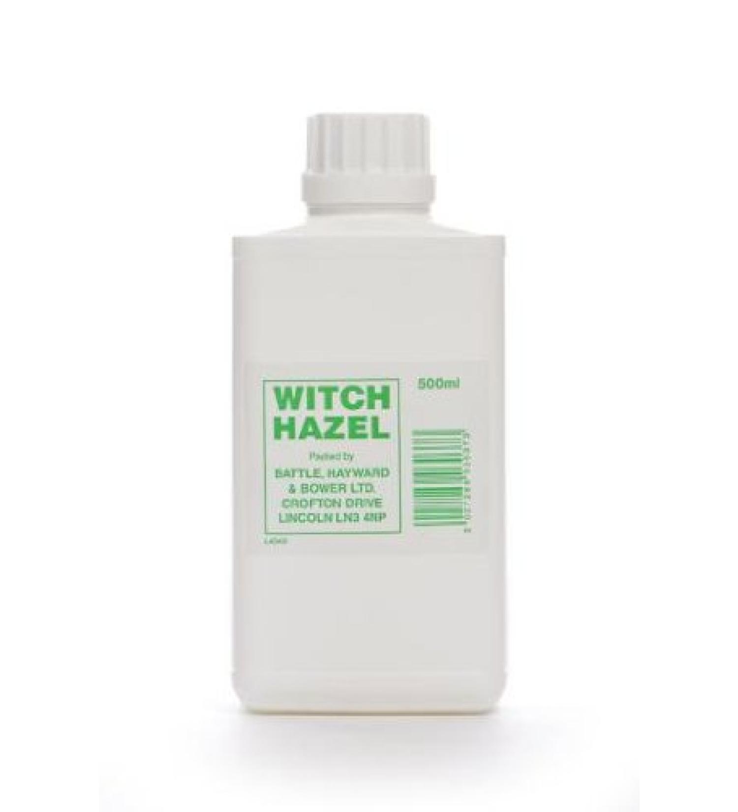 Battles Witch Hazel - Reduces Bruising And Swelling. Suitable For Use On Wounds And Scrapes, Sunburn And Bites. (500ml or 5 Litre)