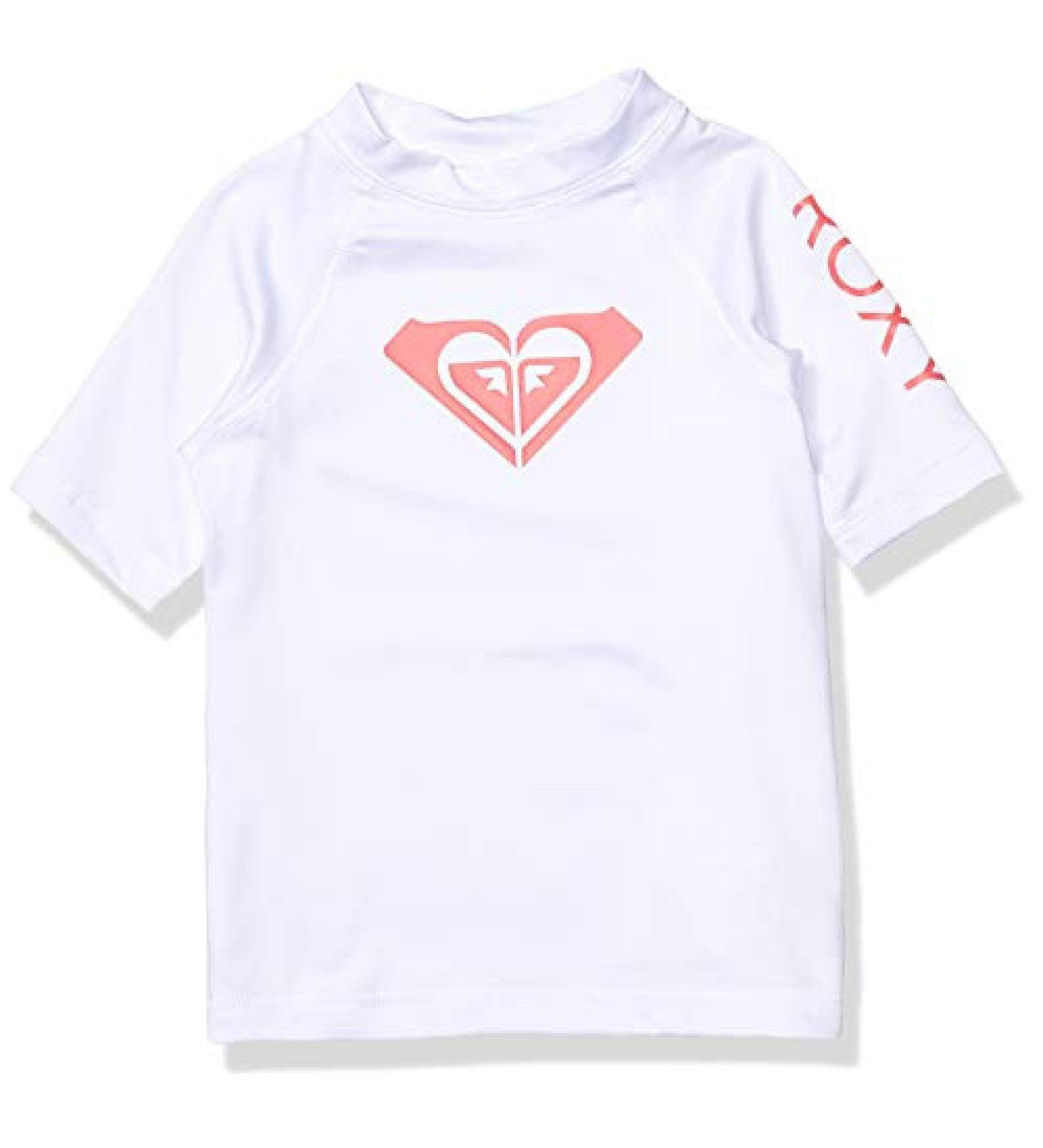 Roxy Girls' Whole Hearted Rashguard Set - Bright White 2020 - Buy Online on GoSupps.com