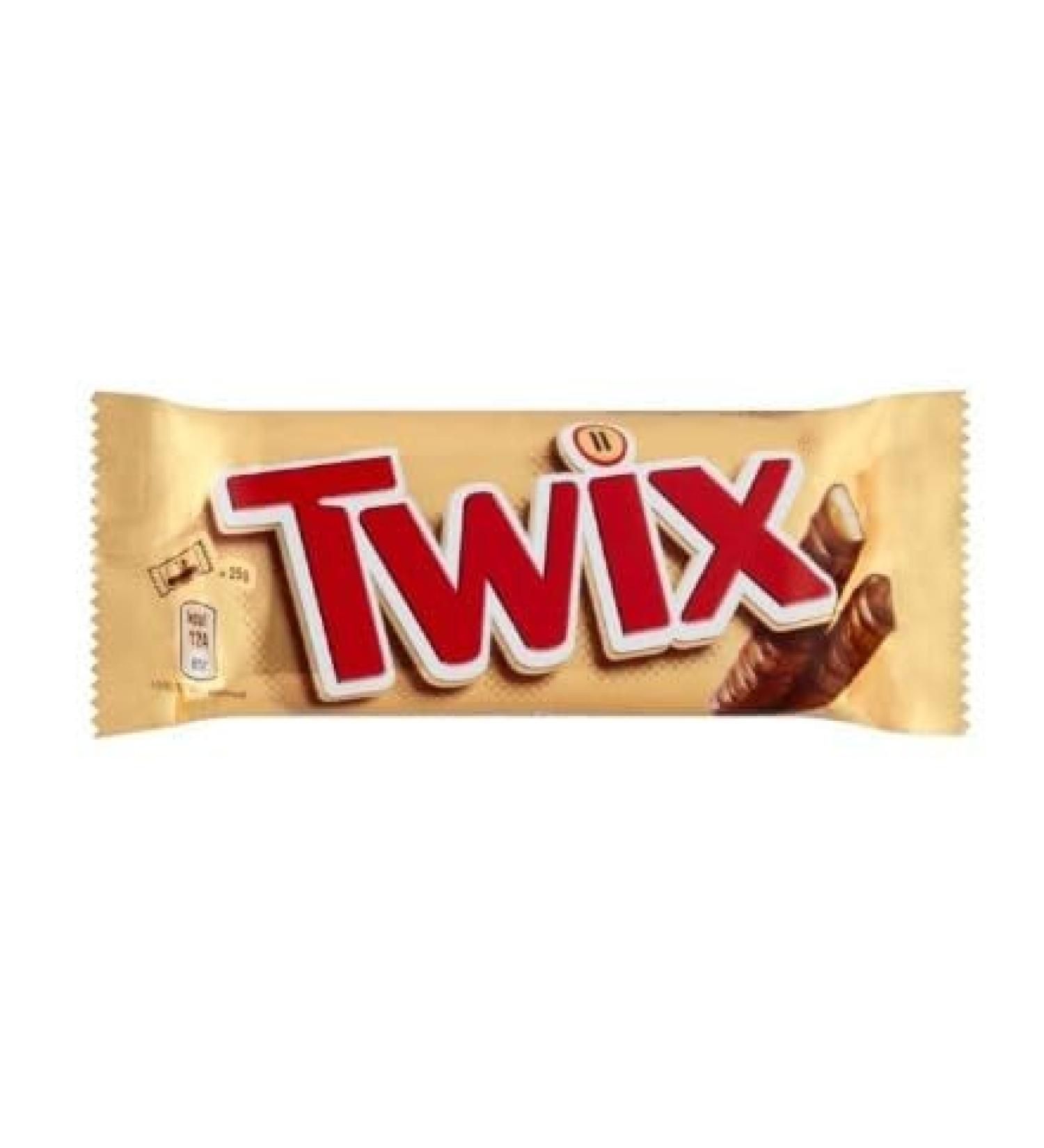 Twix Twin Bars Pack Chocolate Caramel Biscuits Packed in 32's Delicious Tasty And Twisty Treat Gift Hamper Christmas Birthday Easter Gift - Buy Online on GoSupps.com