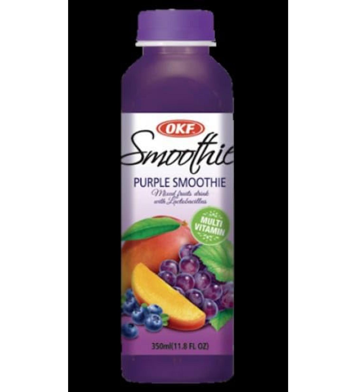 OKF Smoothie Purple 350 ml Lot de 20