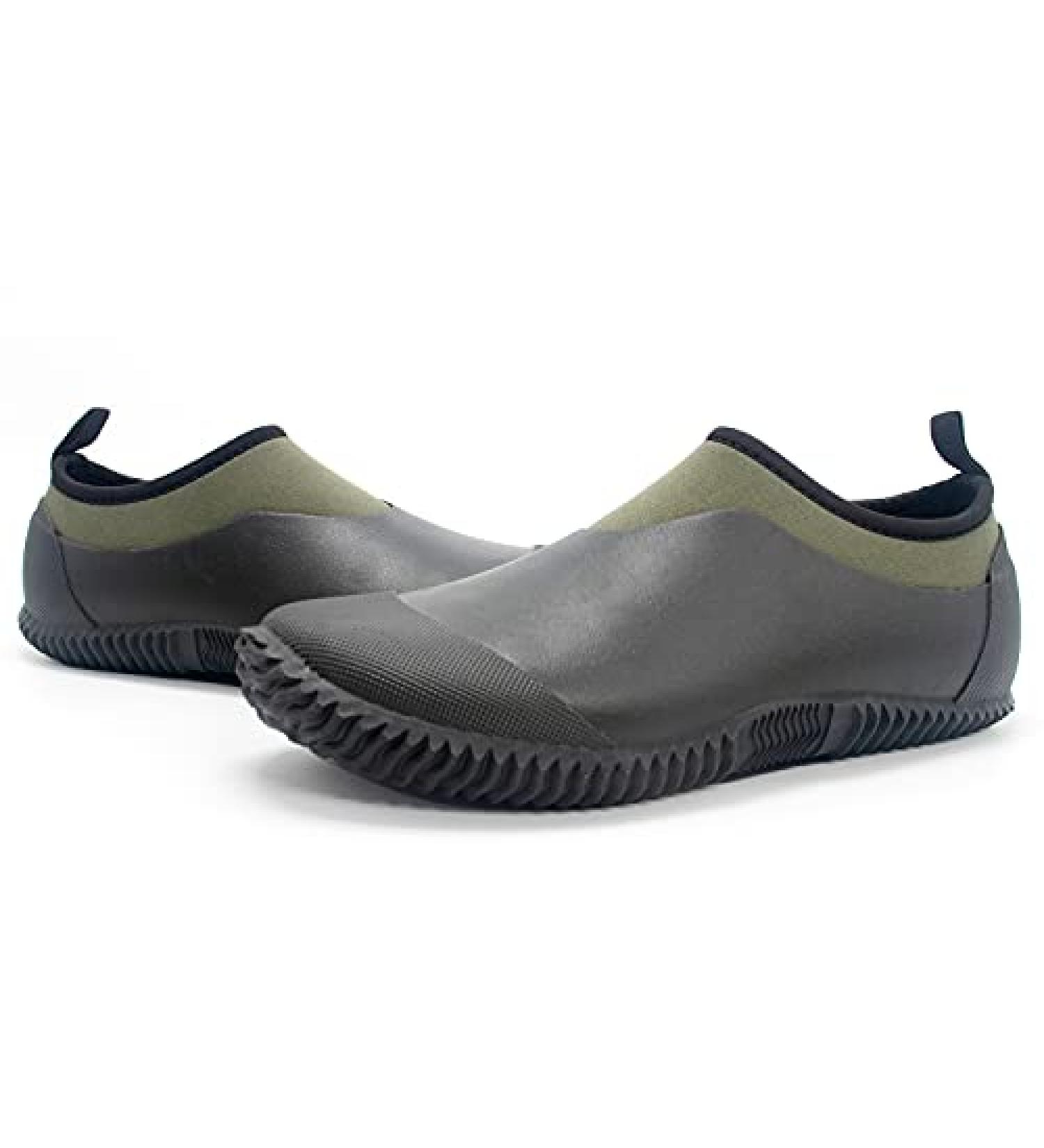 SWIFTFROG Waterproof Garden Boots - Army Green, Size 10 Women/9 Men - Buy Online on GoSupps.com
