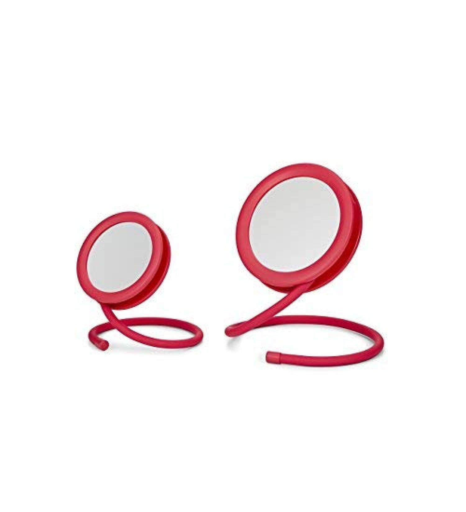 Joy Mangano Set of 2 Handy Hook Mirror  Fuchsia