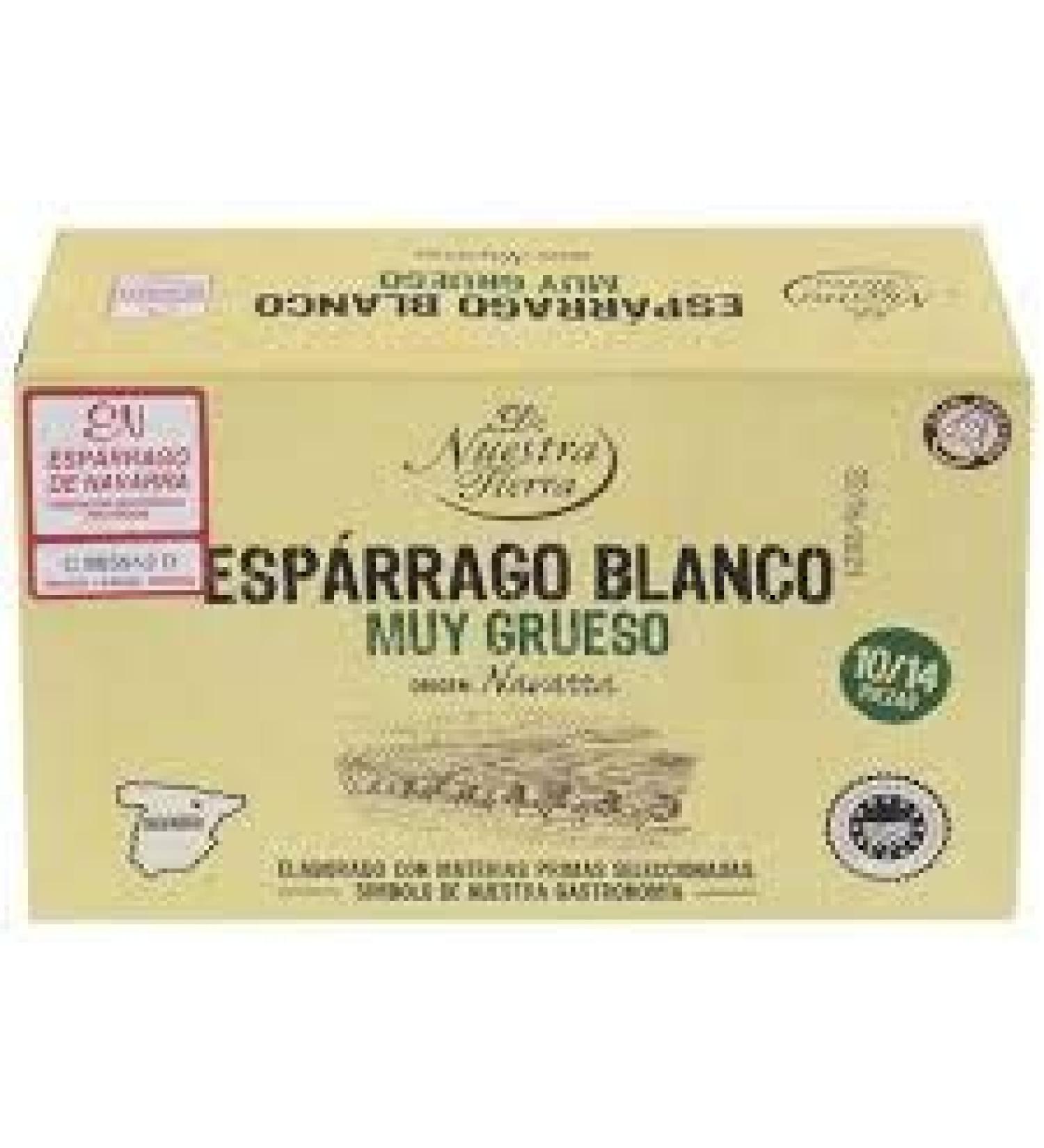 asparagus from navarra 10/14 from nuestra tierra 425 gr