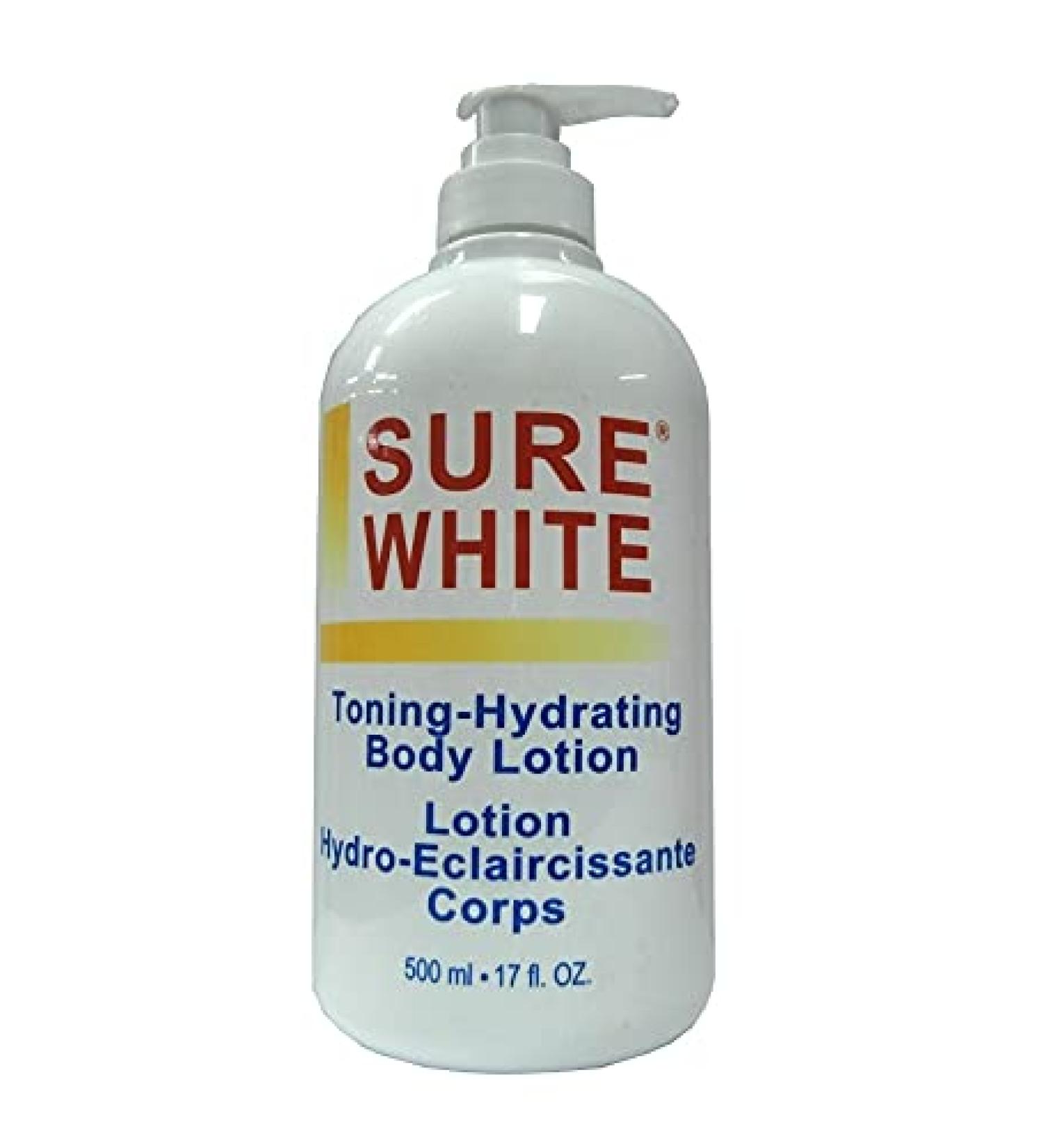 Sure White Supreme Body Lotion Lightening Hydrating 500ml
