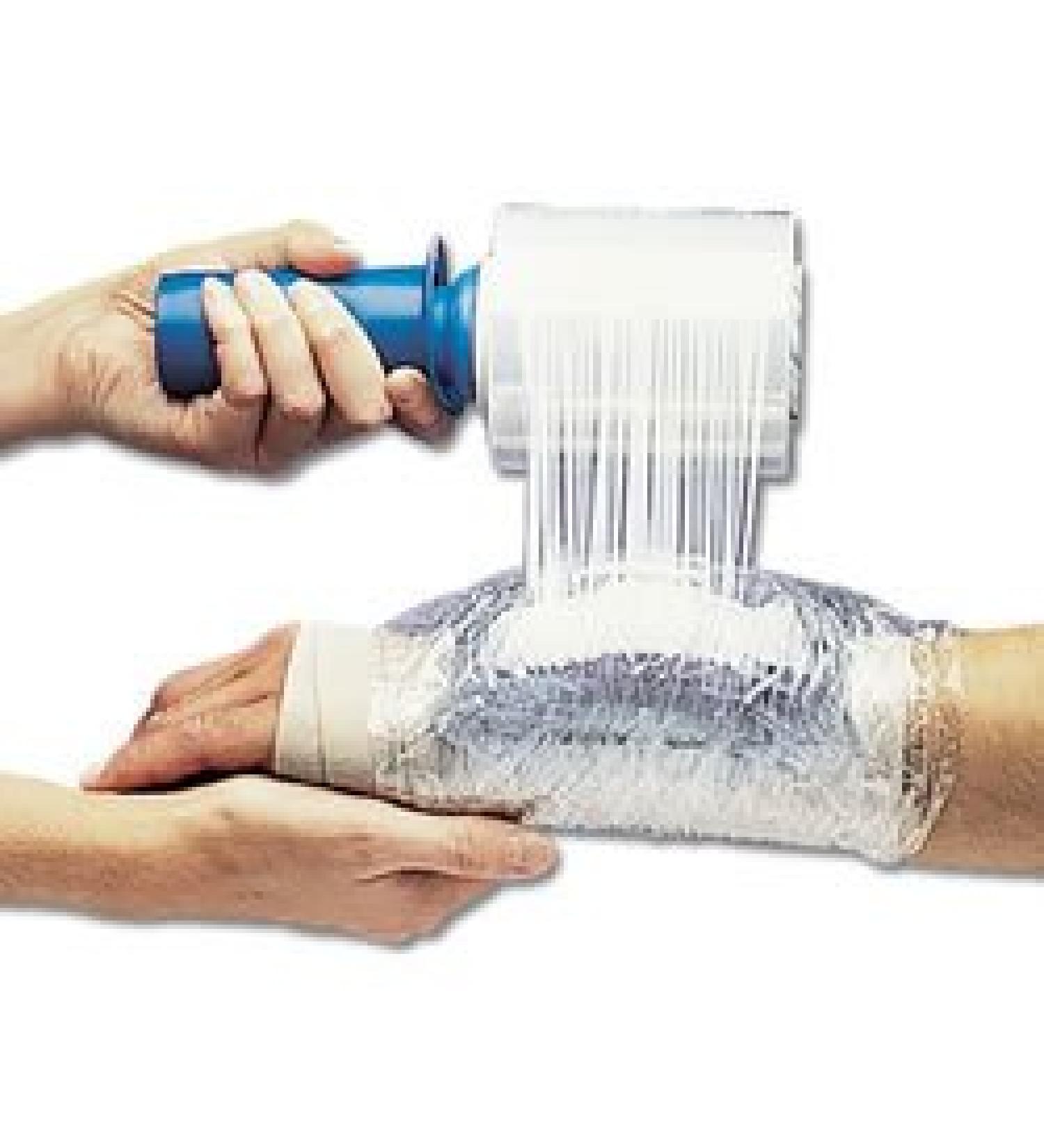Cramer Flex-I-Wrap Plastic Wrap & Accessories  Clear Wrap for Wrapping Injuries & Ice Bags  Handle & Wraps for Athletic Trainers for Holding Ice Bags onto Injury  Athletic Training Room Supplies