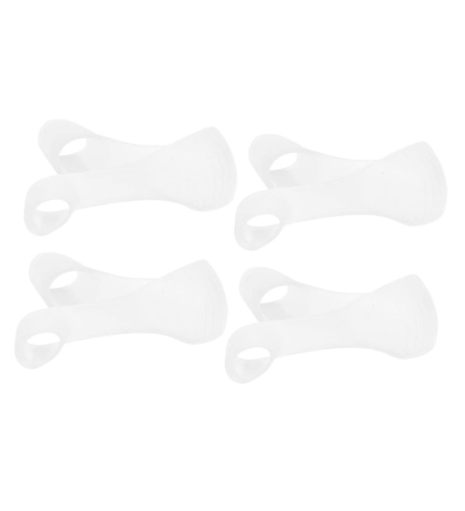 4pcs FRCOLOR Big Toe Splitter & Nursing Board Set for Bunion Comfort - Transparent 23.5x2.3cm - Buy Online on GoSupps.com
