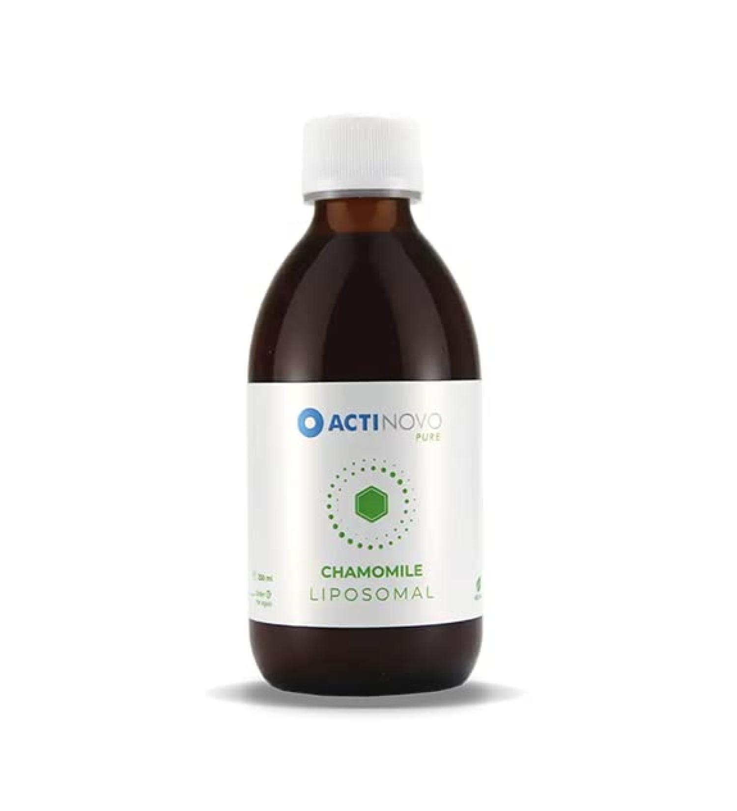 Chamomile Extract 500mg | 25 Vegan Doses | Liposomal | Gluten-Free | Made in Germany | High Dose & Lab Tested | More Effective Than Capsules & Powder - Buy Online on GoSupps.com