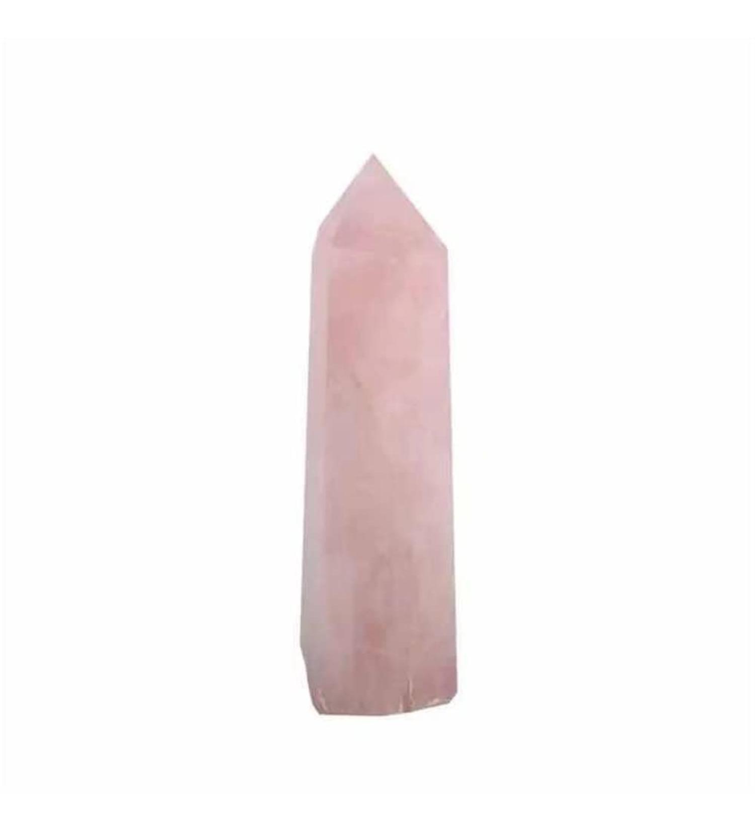 1pc 800g-3000g Natural Rose Quartz Crystal Points Fengshui Tower Wand for Wedding Souvenirs Suitable for Home Crystals Raw Stones and Minerals Stone Mineral Specimen - Buy Online on GoSupps.com