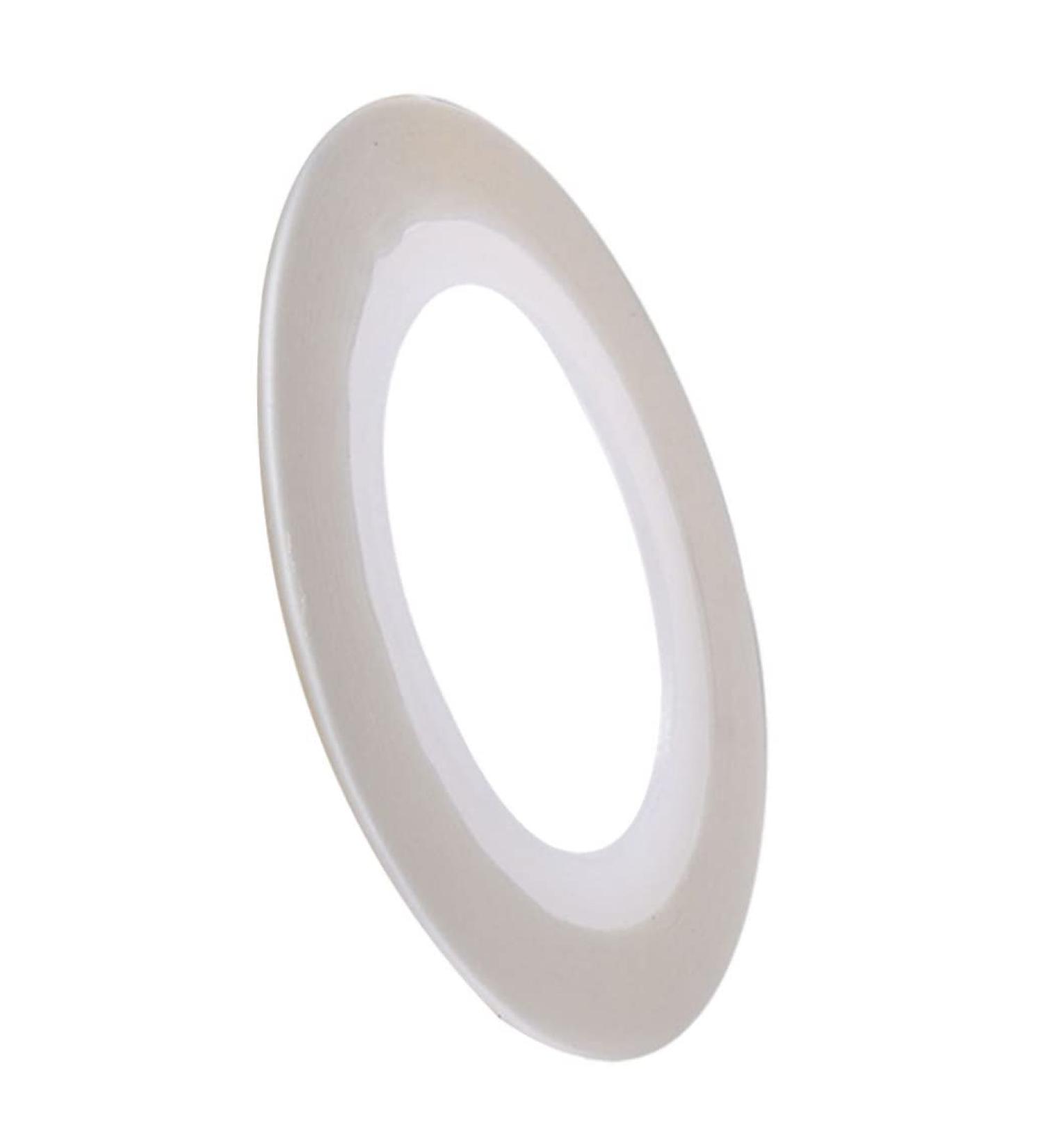 White Nail Striping Tape Rolls for DIY Nail Art Decoration - Line Stickers for Perfect Nail Tips - Buy Online on GoSupps.com