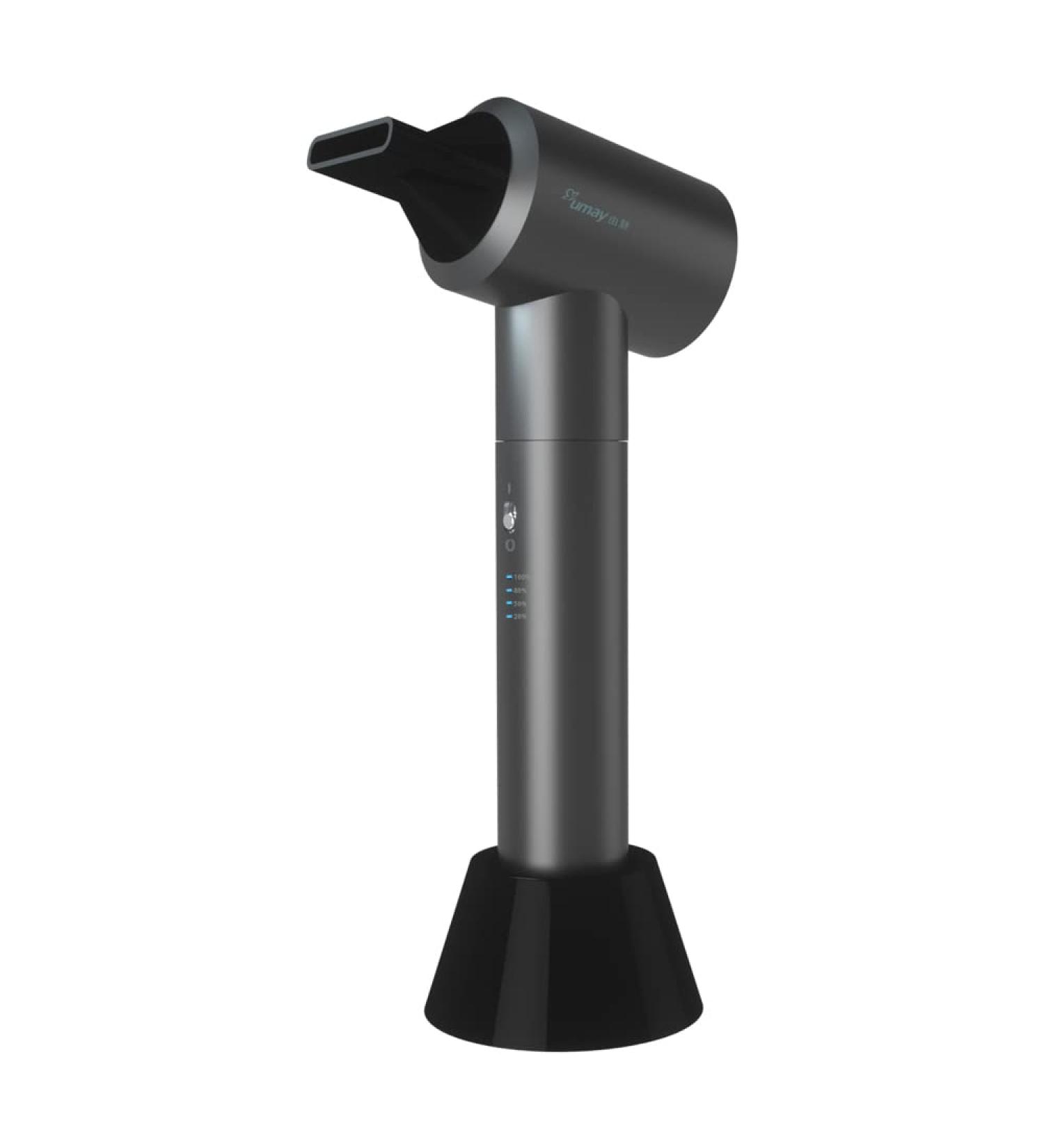 Cordless Hair Blower with Temperature and Air Speed Switch Adjustment Built-in Lithium Battery USB Charing Portable Rechargeable Hairdryer Suitable for Travelling Use - Buy Online on GoSupps.com