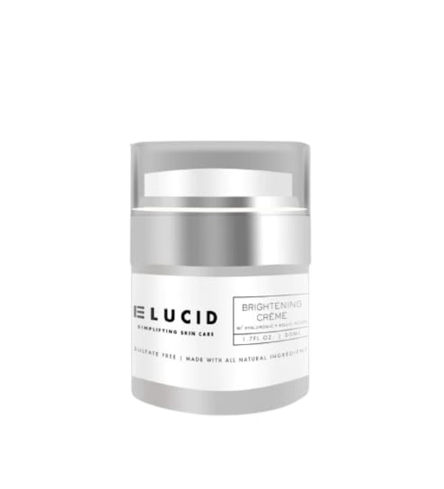 Elucid Skin Care Brightening Cr me - Hyaluronic Acid & Kojic Acid for Radiant Skin | International Shipping Available - Buy Online on GoSupps.com