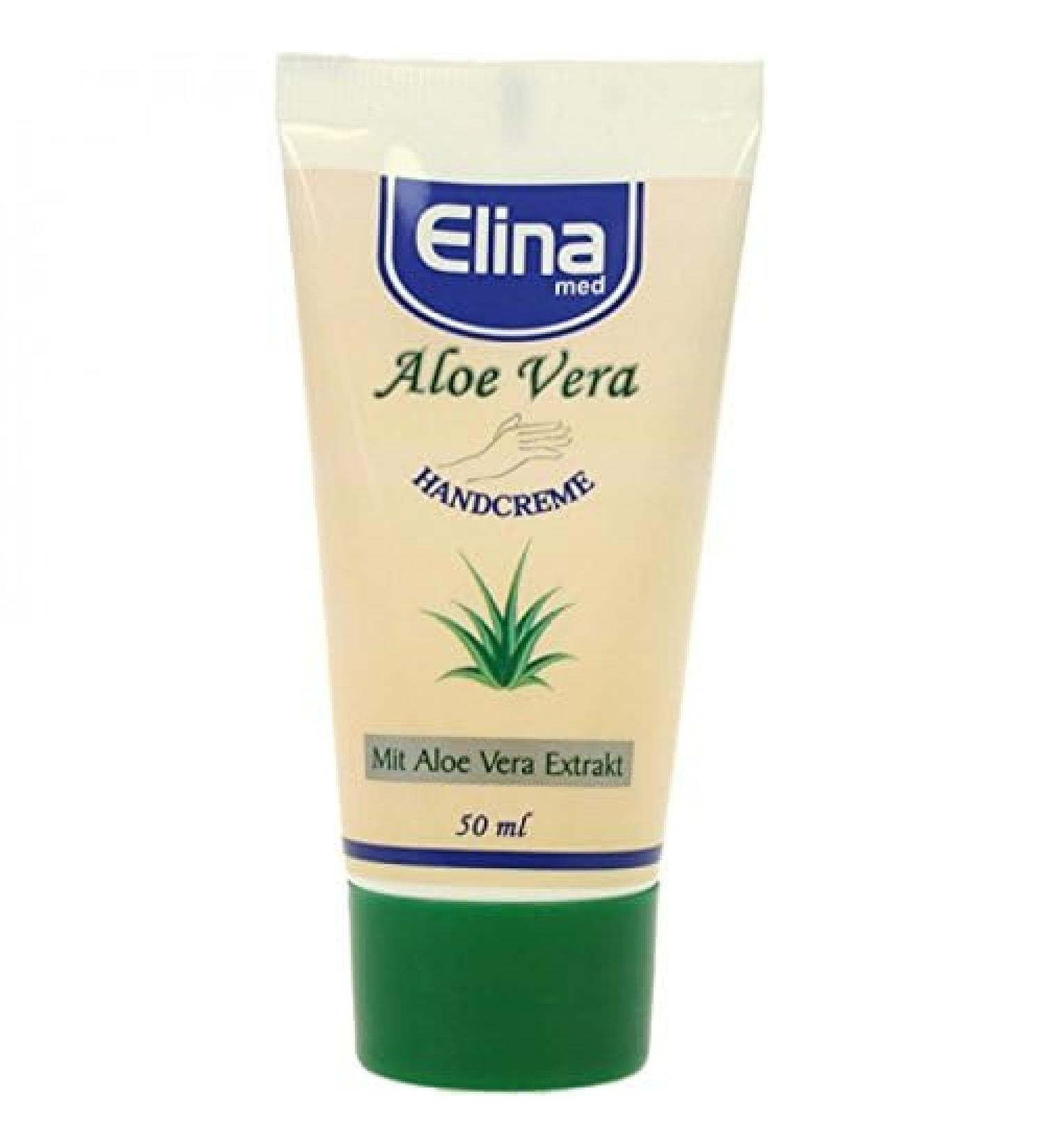 Elina Med Aloe Vera Hand Cream 50 ml Tube