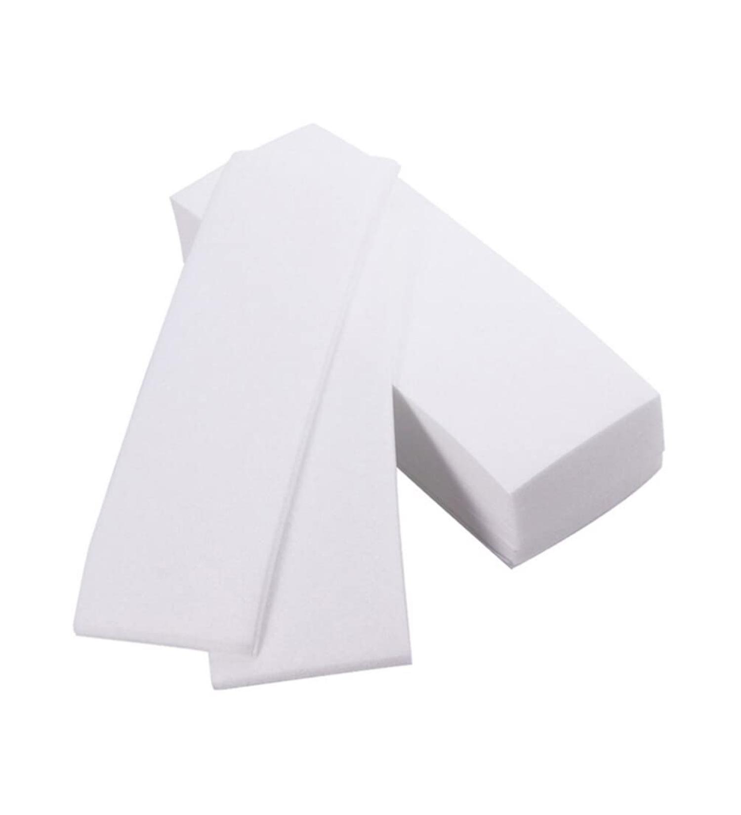 PopetPop 100 Wax Strips - Body & Face Waxing for Eyebrows Bikinis & More | High-Quality Beeswax Strips for Smooth Skin - Buy Online on GoSupps.com