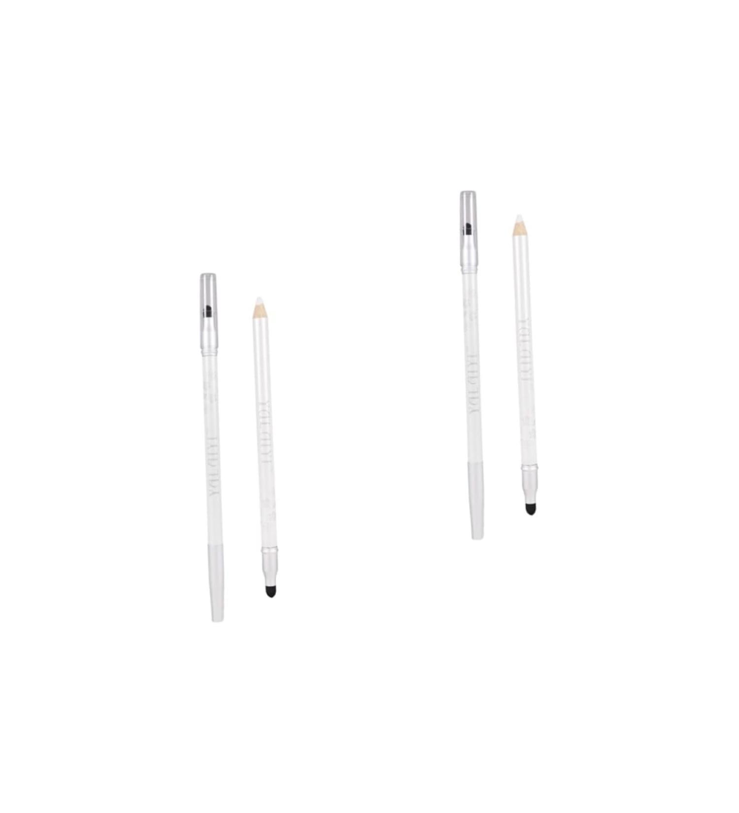 Mipcase Eye Shadow Pen 2pcs Pen Silkworm Lustre Double Eye Head Makeup Shadow Pearly Lying Eye Shadow Pencil 1 count (Pack of 1) Whitex2pcs - Buy Online on GoSupps.com