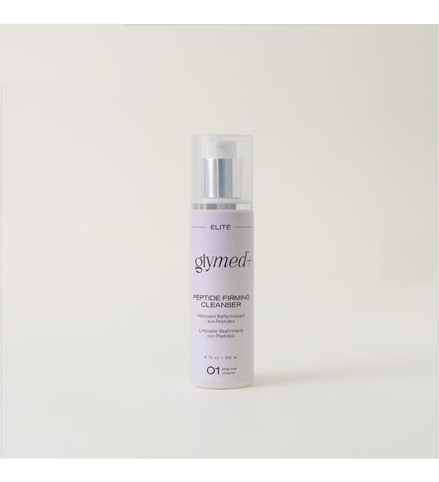 GLYMED PLUS - PEPTIDE FIRMING CLEANSER 6.75 oz | 200 ml (US-GM-14ER)