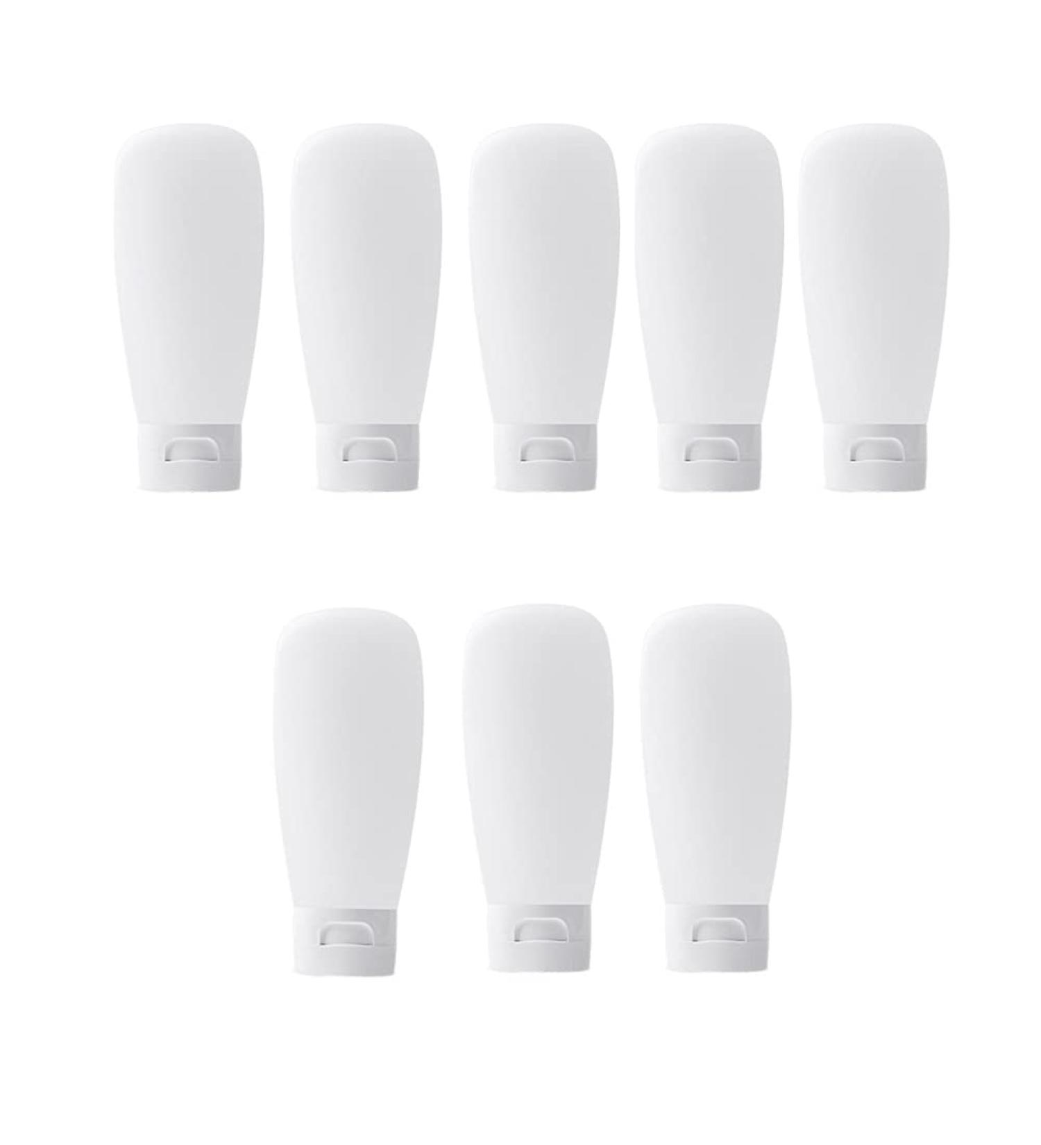 12PCS 150ml Clear Refillable Squeeze Soft Tubes with Flip Cap - Makeup & Bath Containers - Buy Online on GoSupps.com