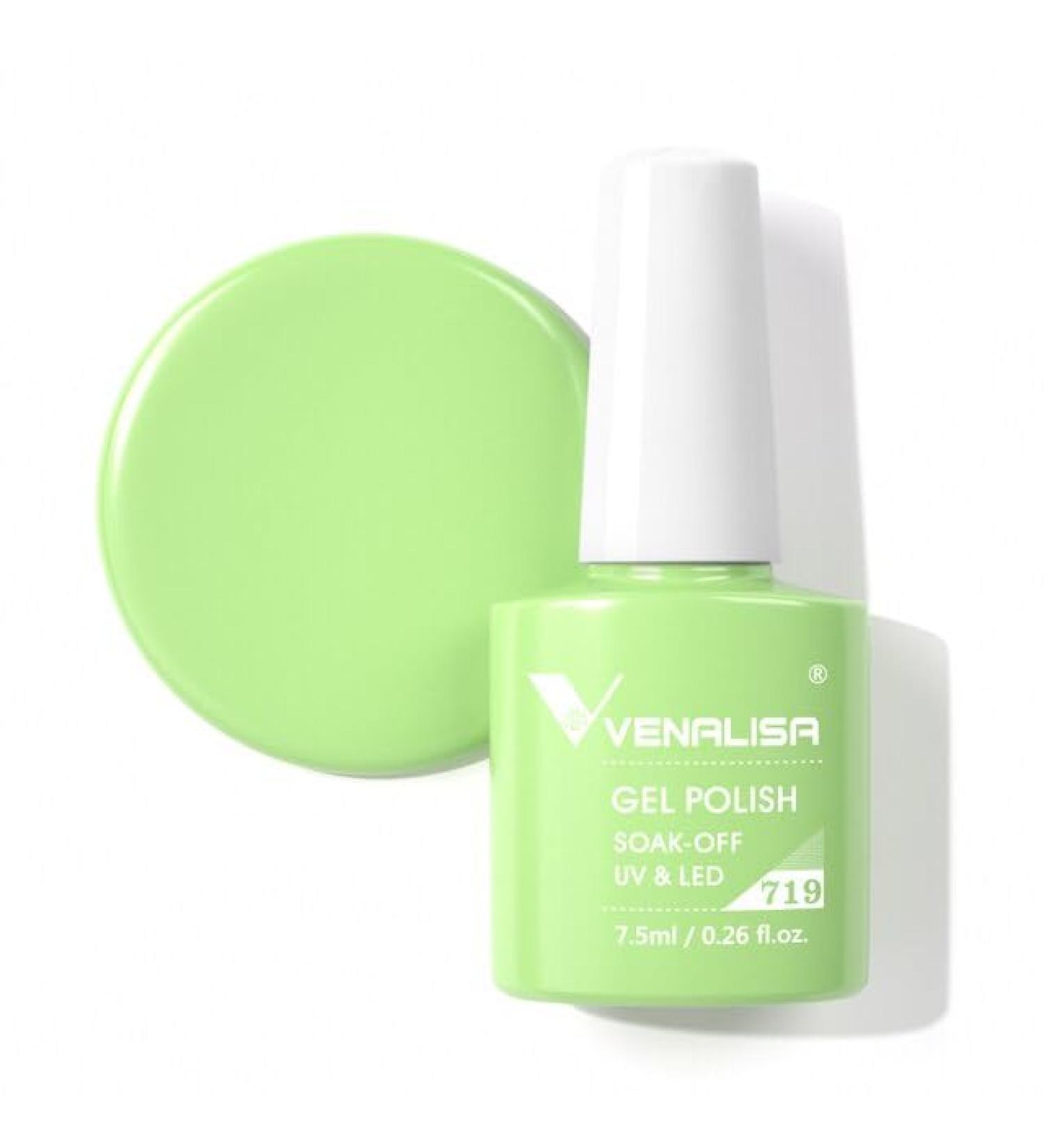VIP4 7.5ml Gel Nail Polish Hema Free Full Coverage Beautiful Semi Permanent Soak Off UV LED Gel Nail Polish Gel Lacquer - (Color: 719) - Buy Online on GoSupps.com