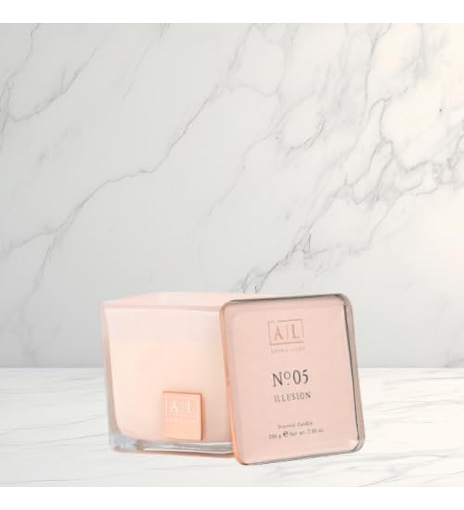 AL Aroma Light Illusion Scented Candle - Coral Sunset 7.05 oz | Shop Internationally for Premium Fragrance - Buy Online on GoSupps.com