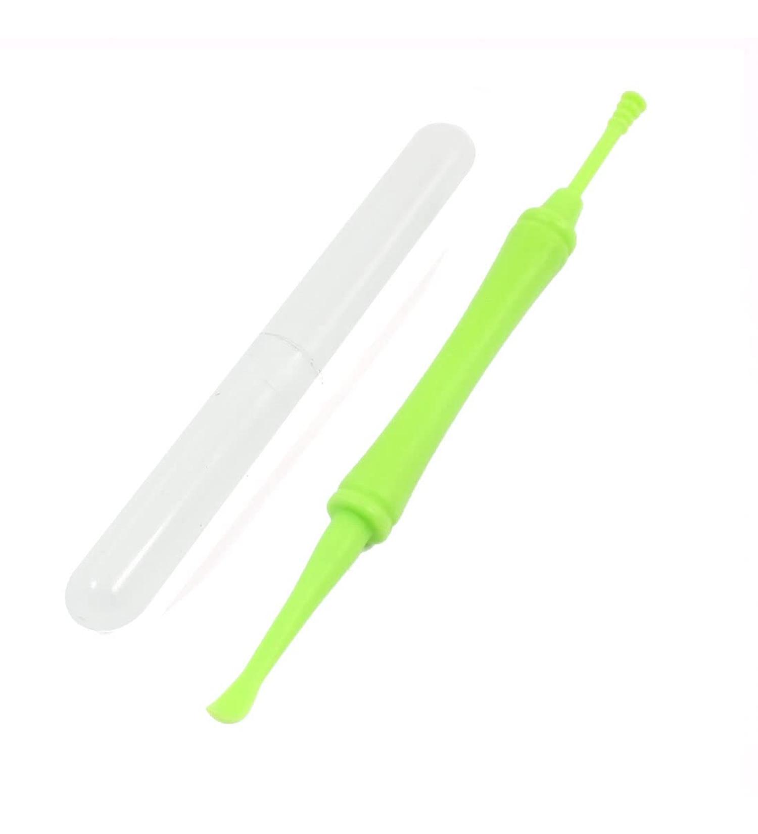Qtqgoitem Plastic Home Tool Two End Body Cleaning Remover Ear Wax Pick Green (Model: d9c c33 653 eab fc3) - Buy Online on GoSupps.com
