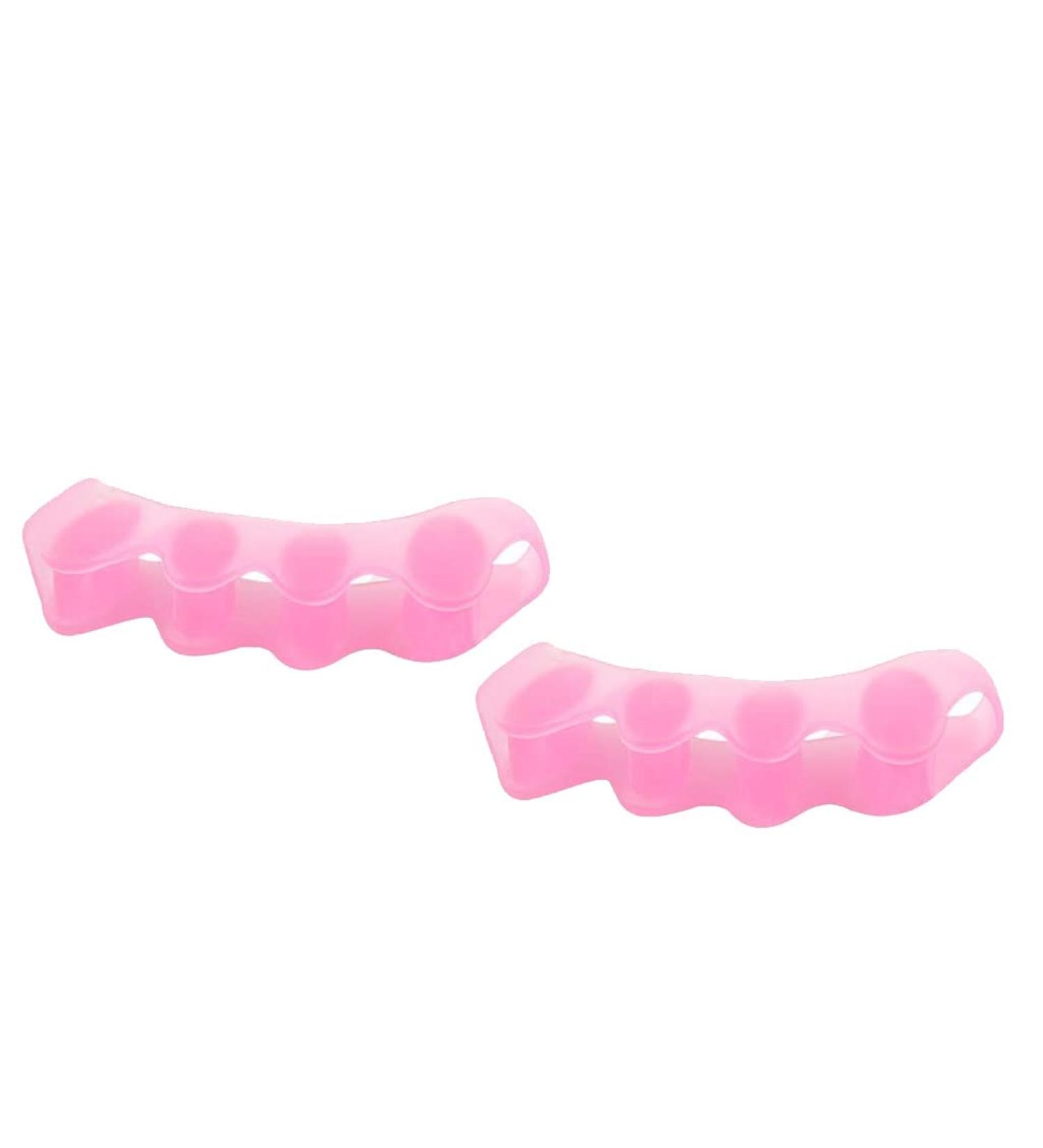 Deaver Toe Smooths - Gel Toe Spreader & Midfoot Cushion for Hallux Valgus Relief | 5 Pairs - Pain Relief for Overlapping Toes - Buy Online on GoSupps.com