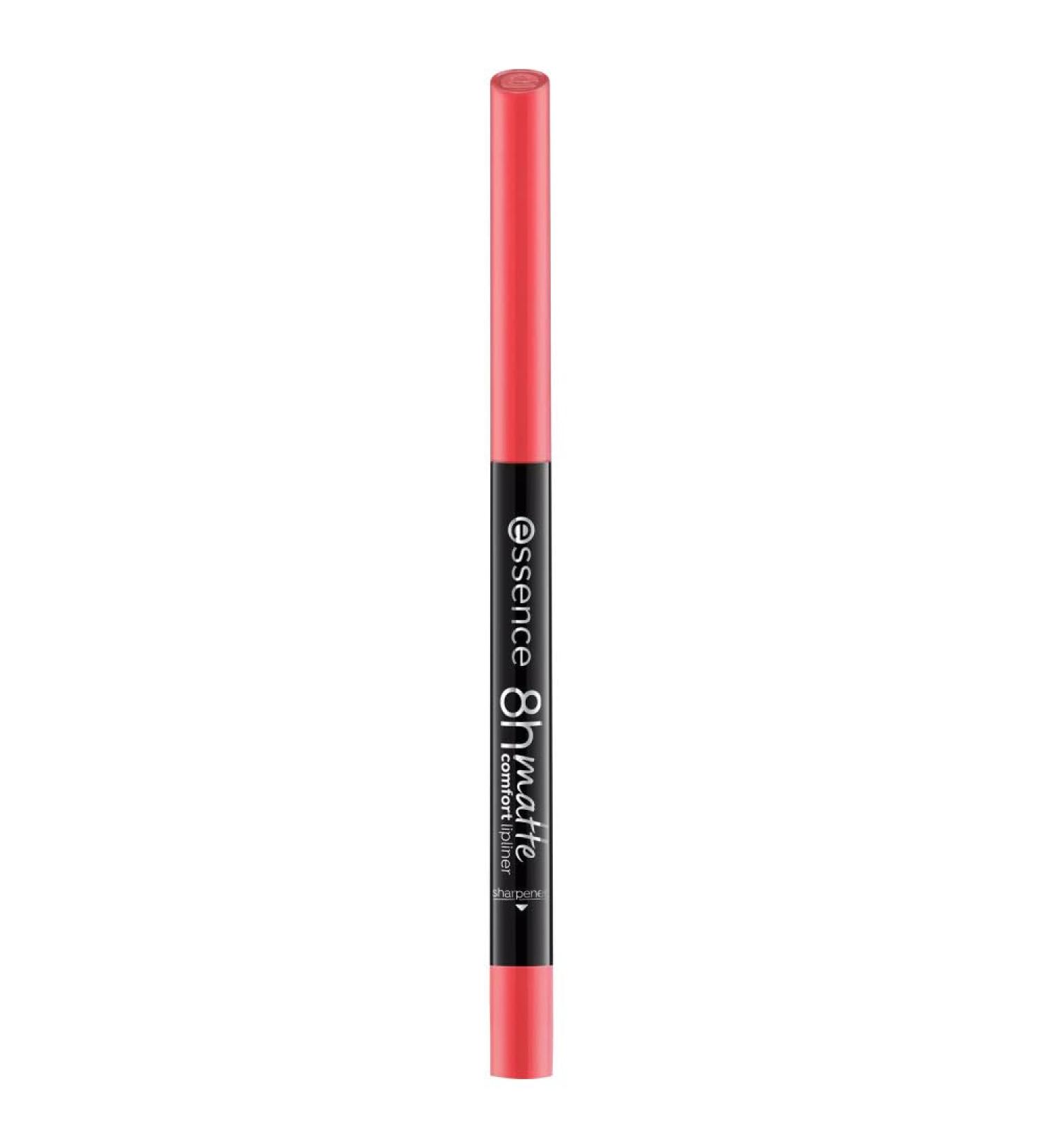Essence - 8H Matte Comfort Lip Pencil - 09 Fiery Red - Buy Online on GoSupps.com