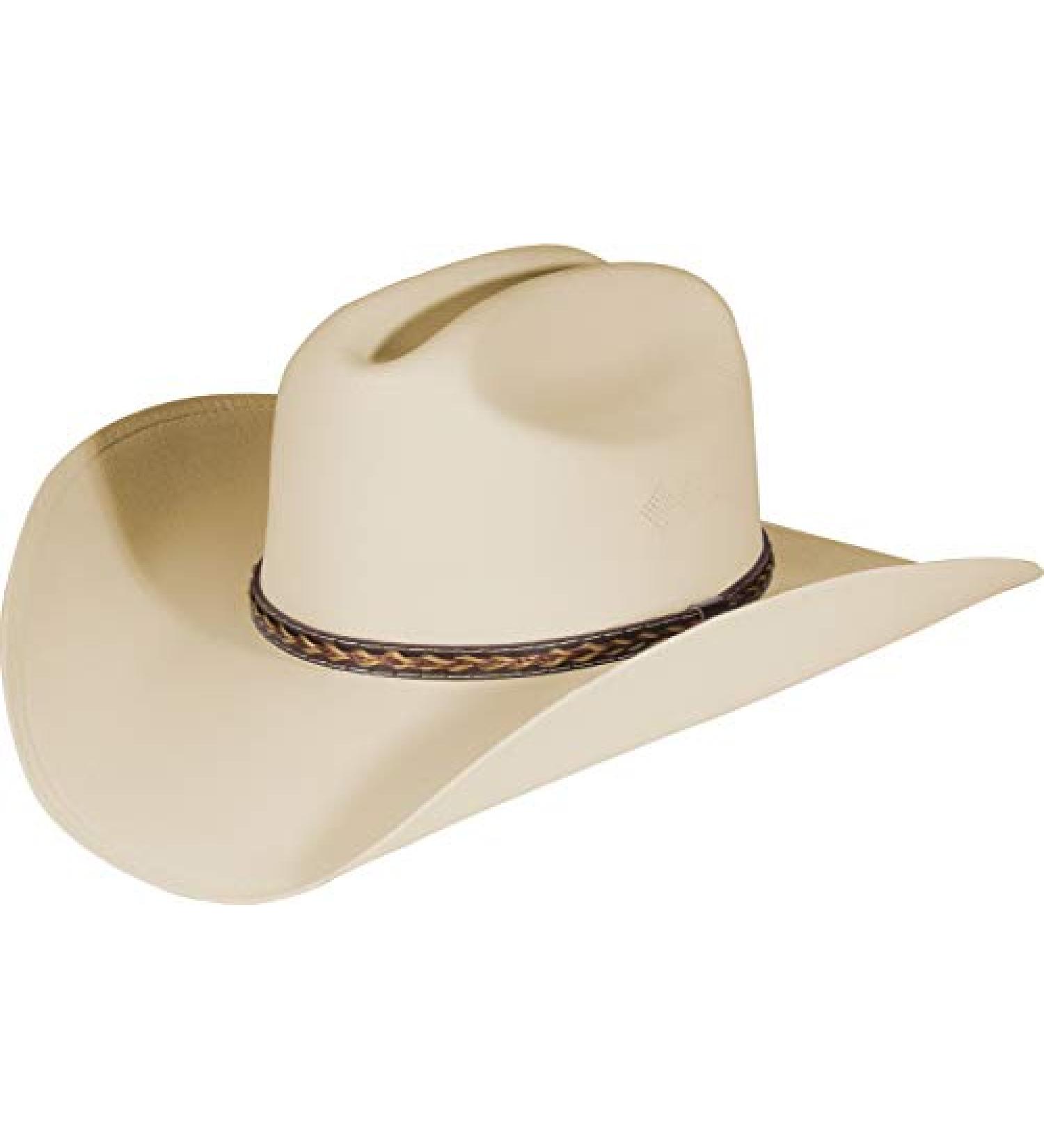 Enimay Western Cowboy Cowgirl Hat | Pinch Front Wide Brim Style | Large-X-Large | Classic Sand - Buy Online on GoSupps.com