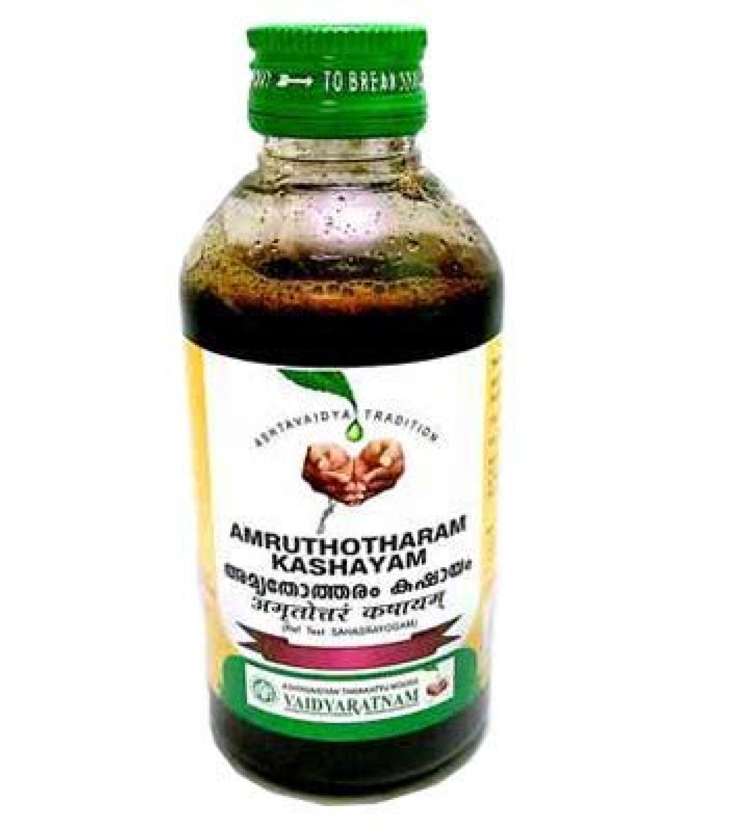 Amrithotharam Kashayam 200 ml Ayurvedic Products | vaidyaratnam Products