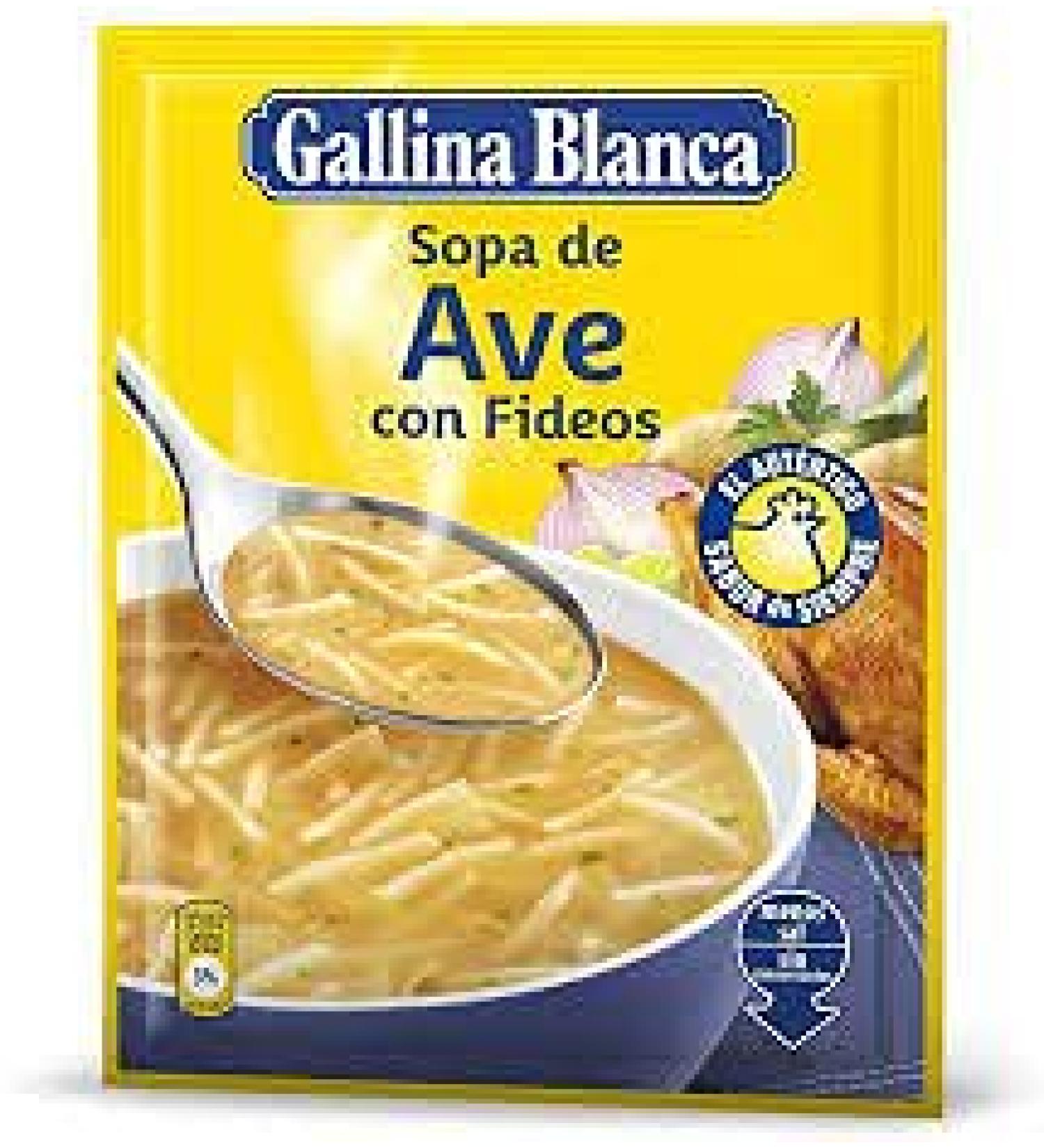 GOOD4U SOB AVE SOUP WITH FIDEOS 76 g White Chicken