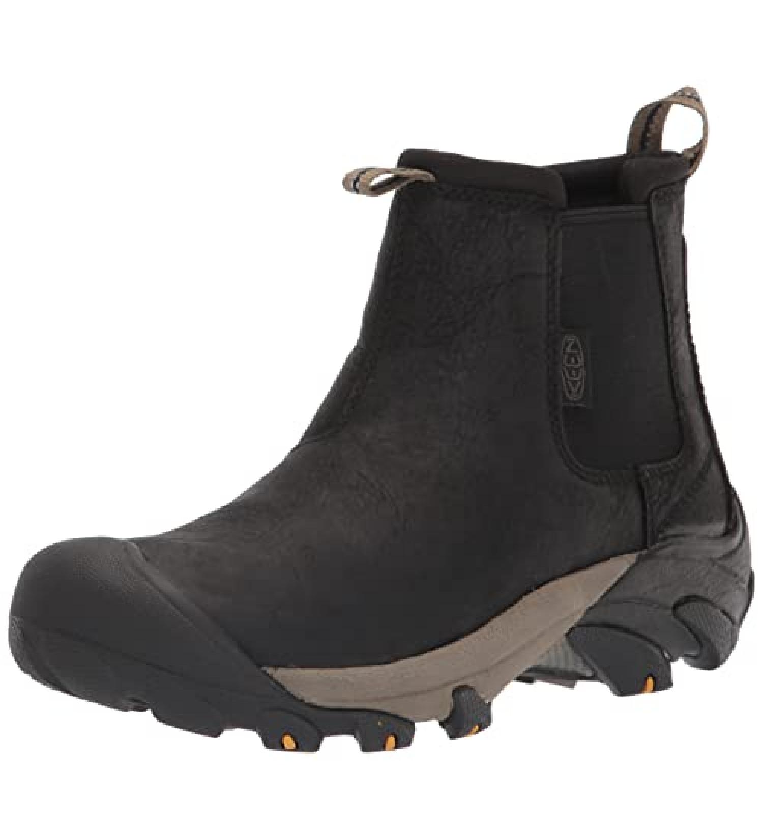 KEEN Women's Targhee 2 Mid-Height Hiking Chelsea Boot 9 - Black/Brindle - Buy Online on GoSupps.com