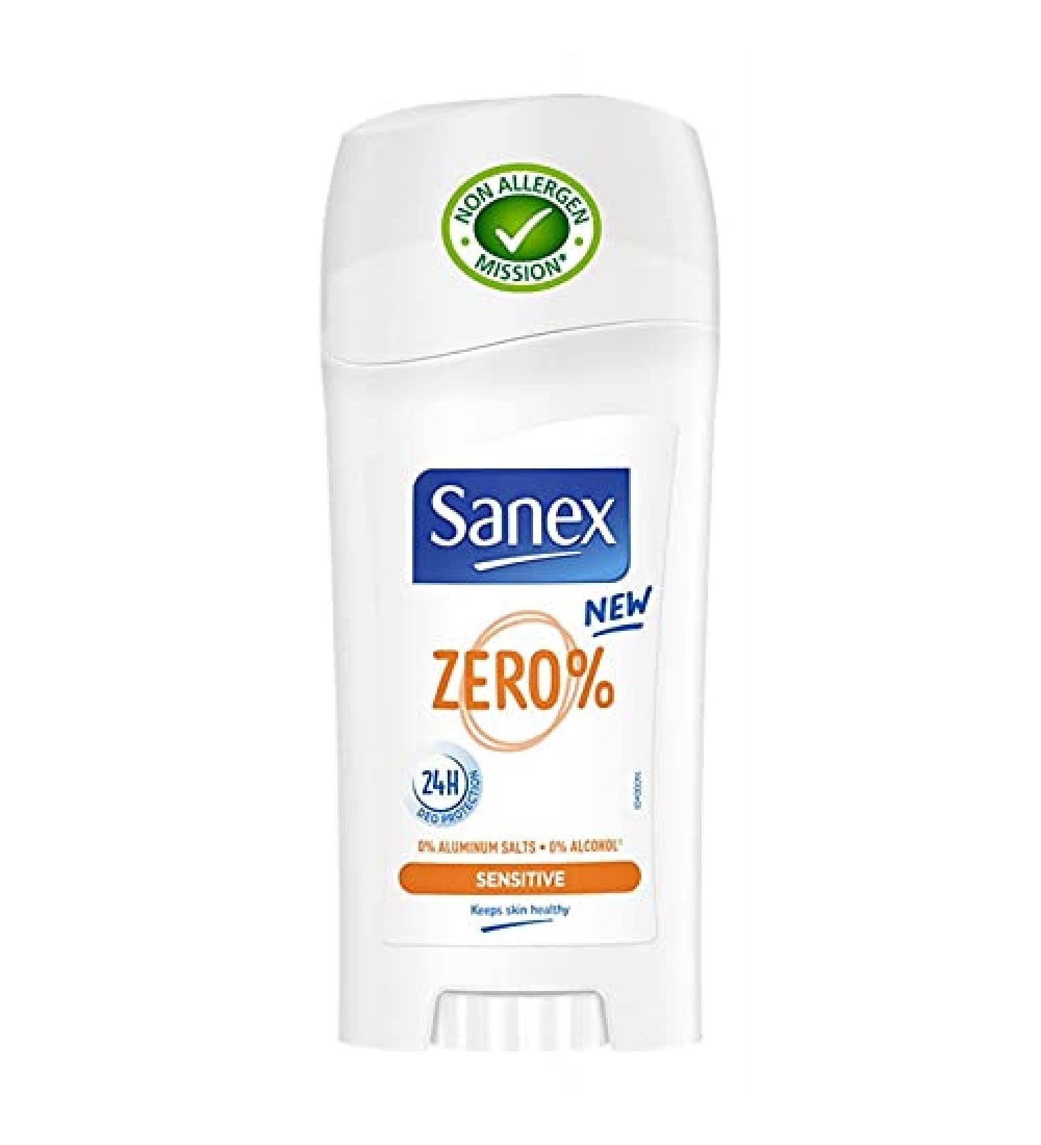 SANEX - Stick Zero Sensitive 65Ml - Pack of 4 - Sold Per Pack - Buy Online on GoSupps.com