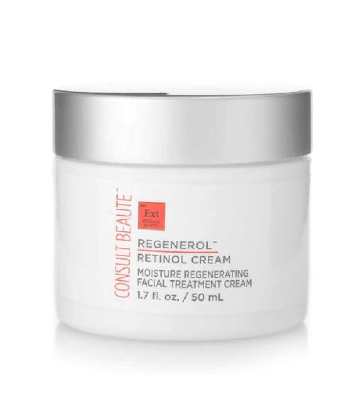 Consult Beaute Regenerol Retinol Face Cream | Moisture Rich Anti-Aging Treatment for Fine Lines & Wrinkles - 1.7 oz - International Shipping Available - Buy Online on GoSupps.com