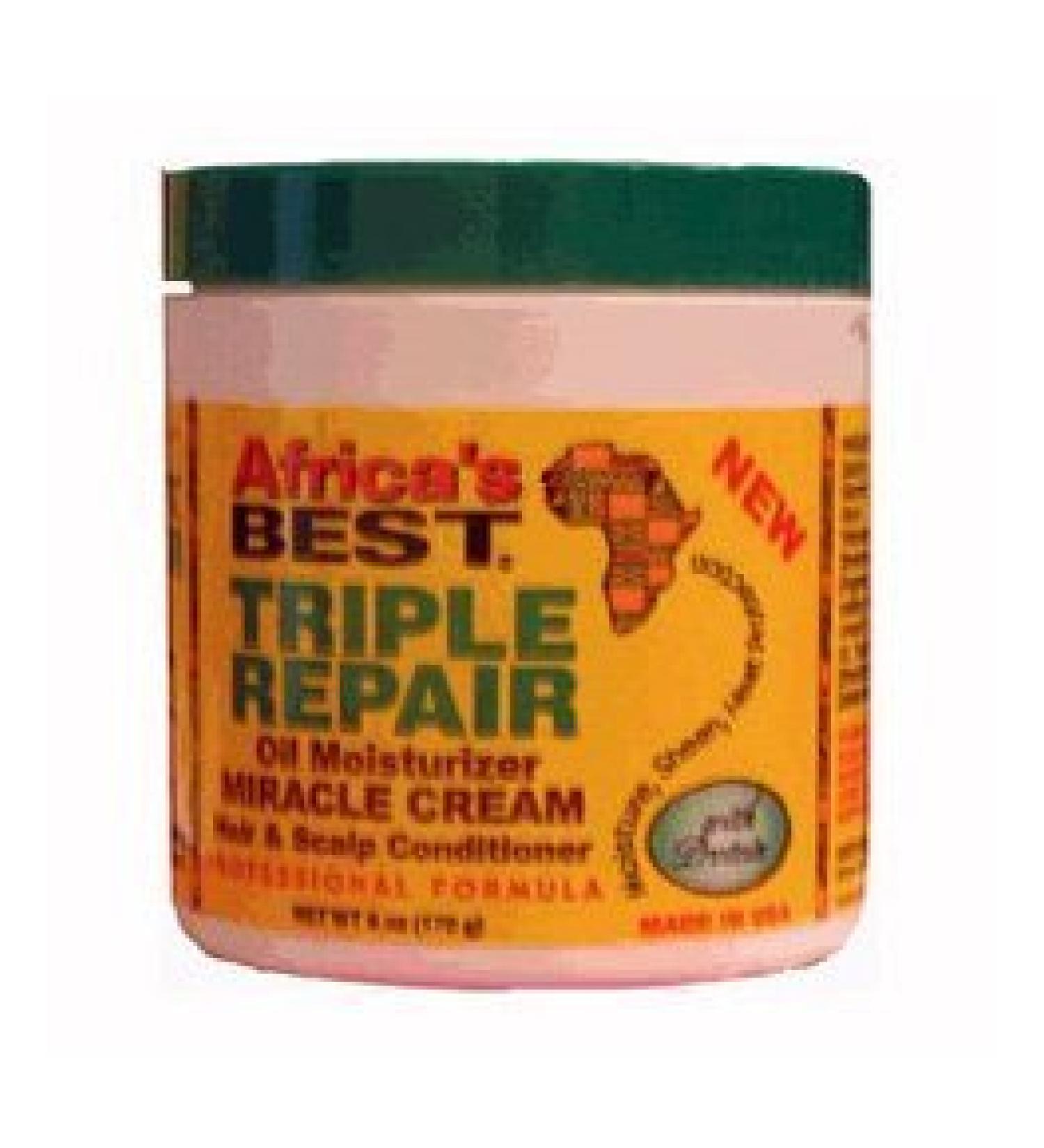 Africa's Best Triple Repair Miracle Cream 6oz by Africa's Best