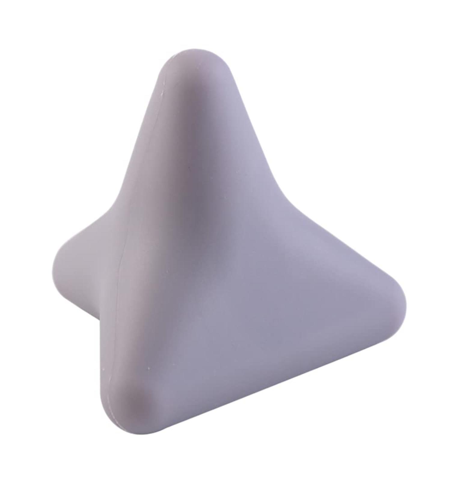 SRMAN Silicone Massage Cone - Psoas Muscle Relief Tool for Back Neck Scapula & Feet | Yoga Triangle Relaxation - Buy Online on GoSupps.com