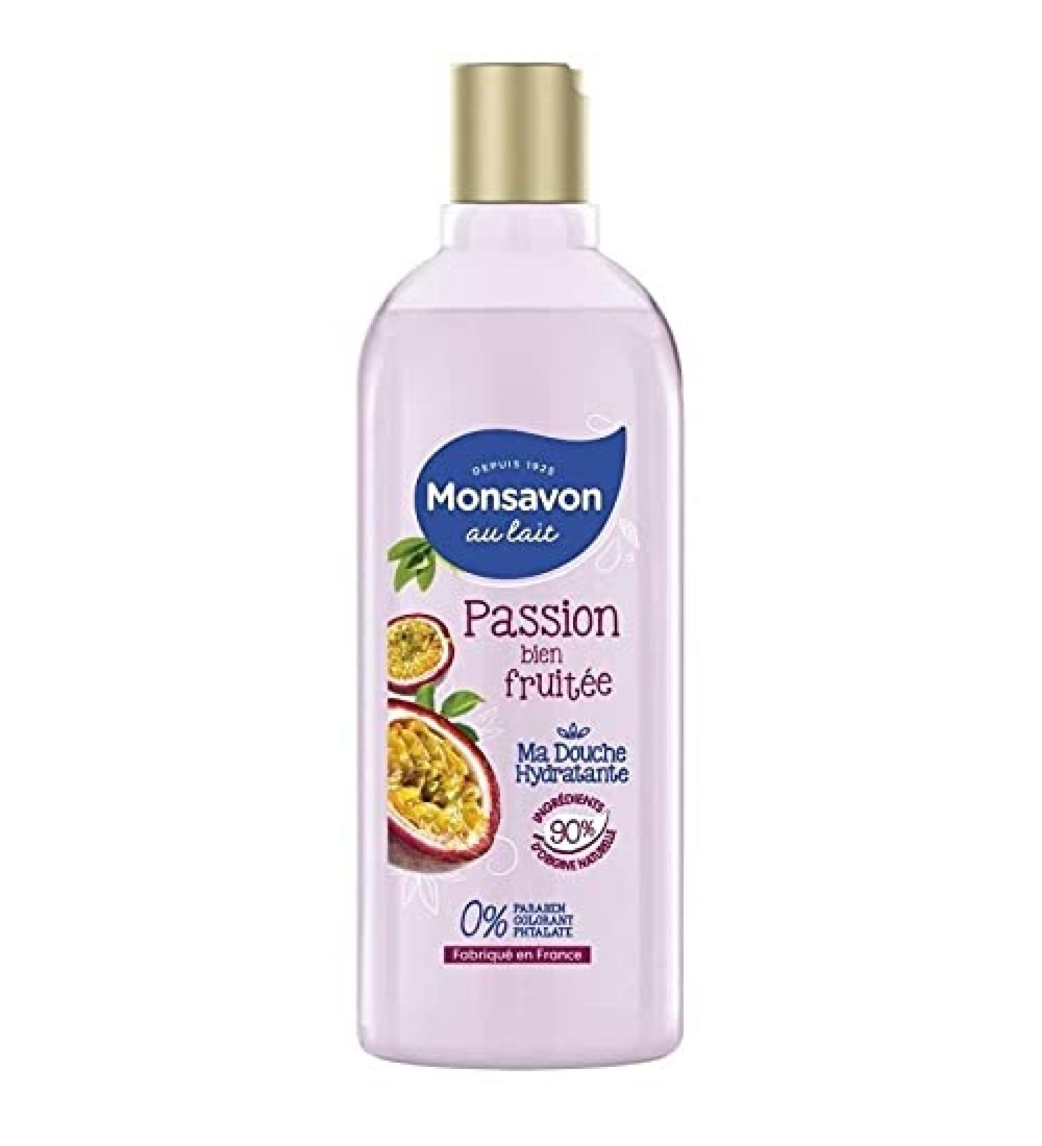 Monsavon Milk shower passion from Fruita E 300ml 4 pieces 1