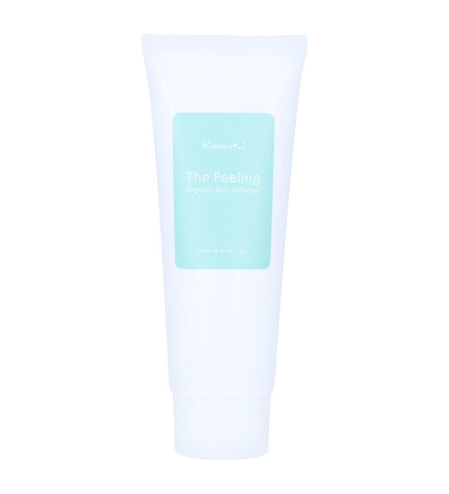 Rosental Organics Hydrating Peeling for all skin types against blemishes & loose skin characters 100% natural skin care against pimples anti-aging 100 ml (1 Pack)