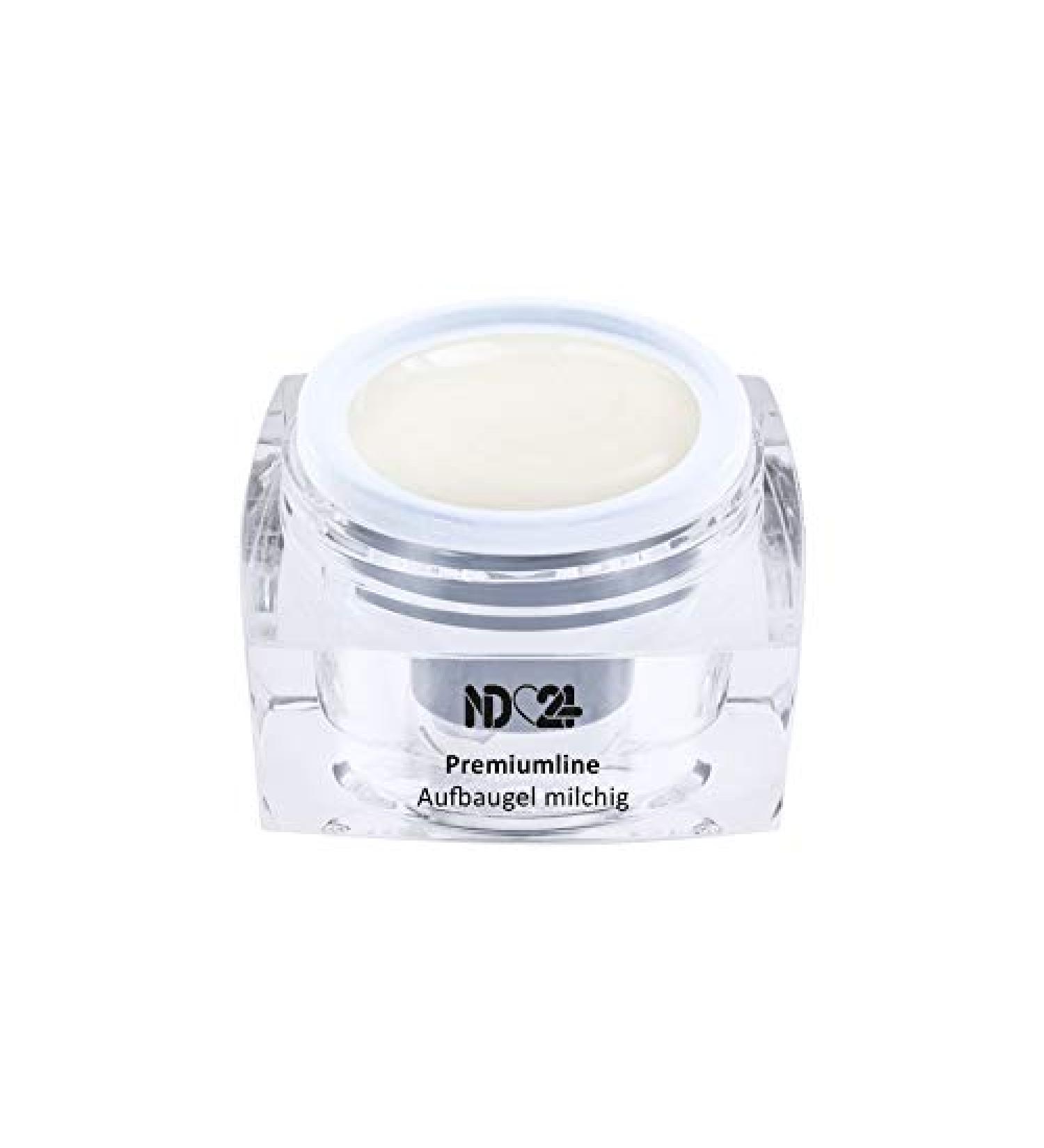 Premiumline Builder Gel Milky - UV LED Nail Gel - Made in Germany - 5ml - Long-Lasting & Professional Quality - Buy Online on GoSupps.com