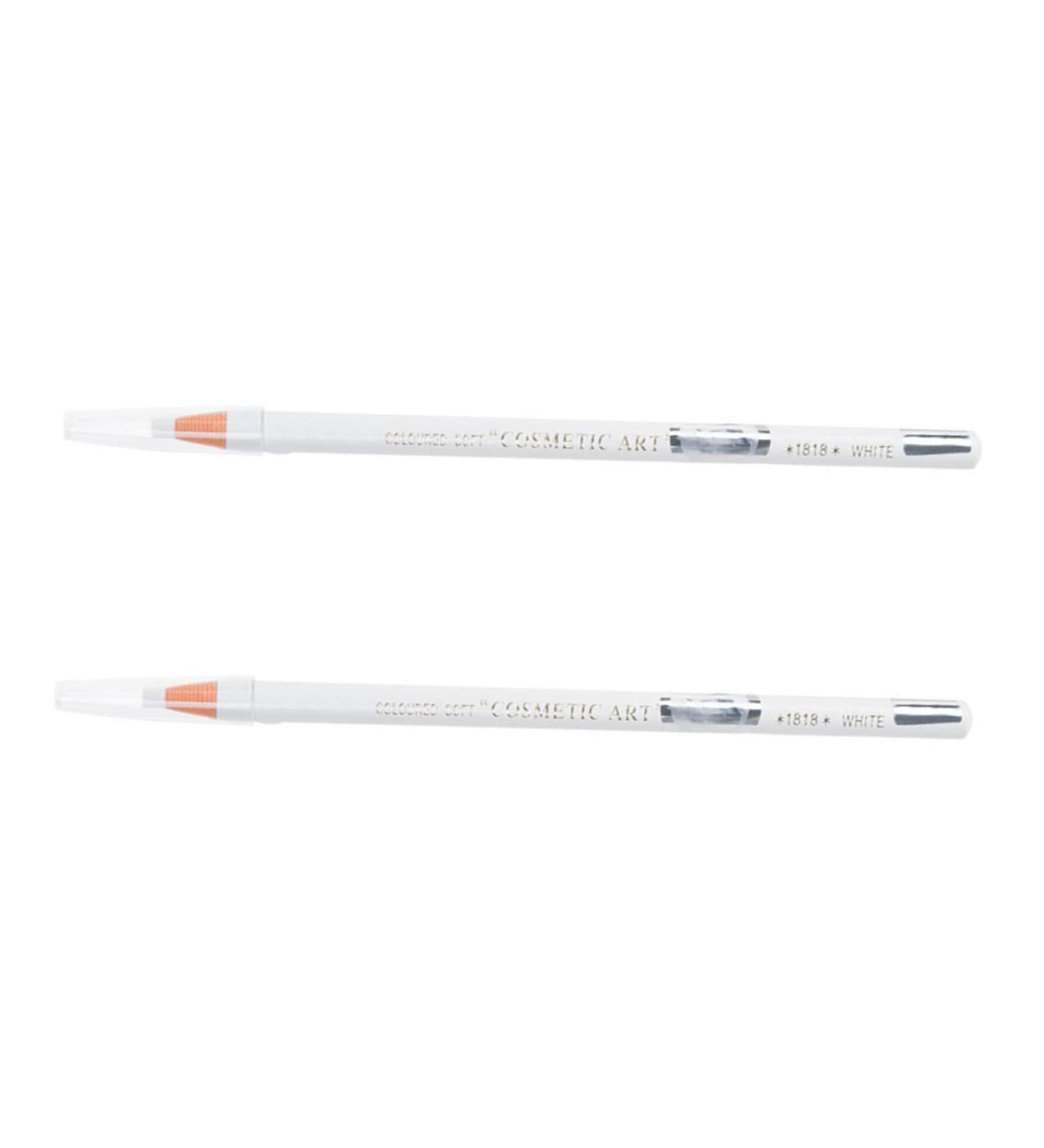 PACKOVE 2Pcs Waterproof Eyebrow Pencil Makeup Pencil for Eyebrow Mapping Makeup Makeup ESR Pencil Makeup Cosmetic Eyebrow Pencils Silkworm Pen - Buy Online on GoSupps.com