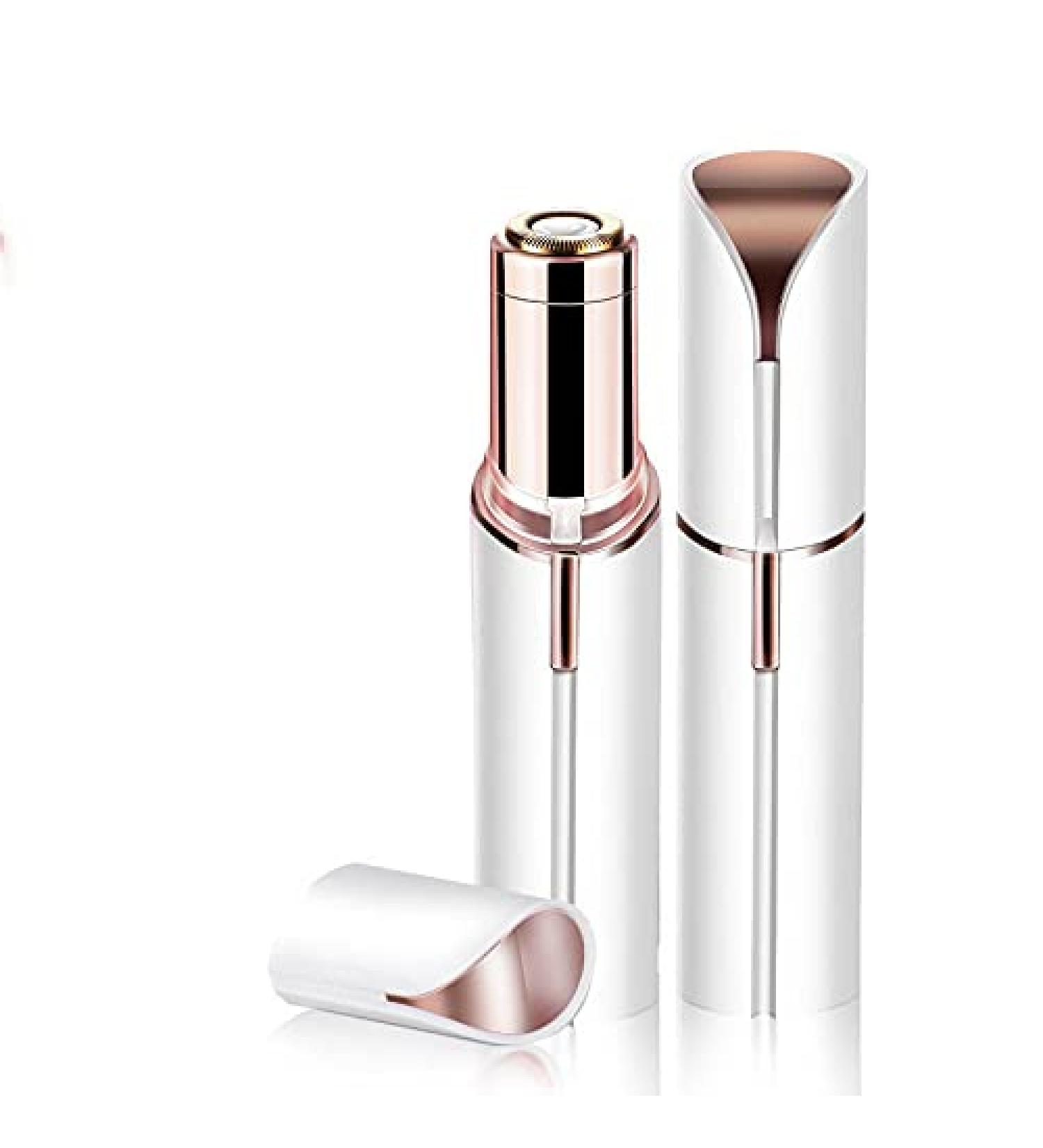 Painless Facial Hair Removal for Women - Waterproof Shaver Razor with LED Light (White) - Buy Online on GoSupps.com