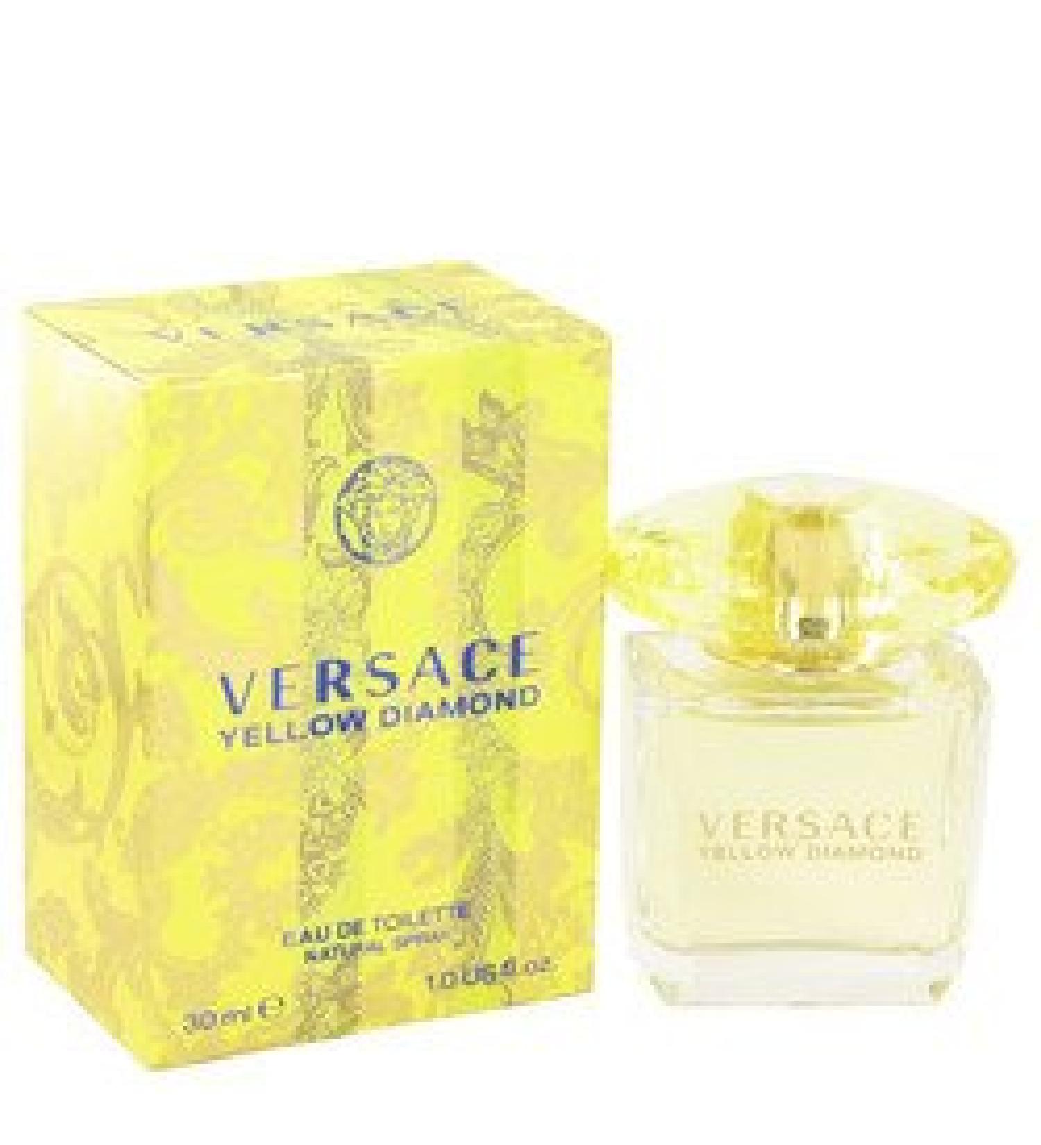 Versace Yellow Diamond by Versace Eau De Toilette Spray 1 oz (Women) 1 Fl Oz (Pack of 1)