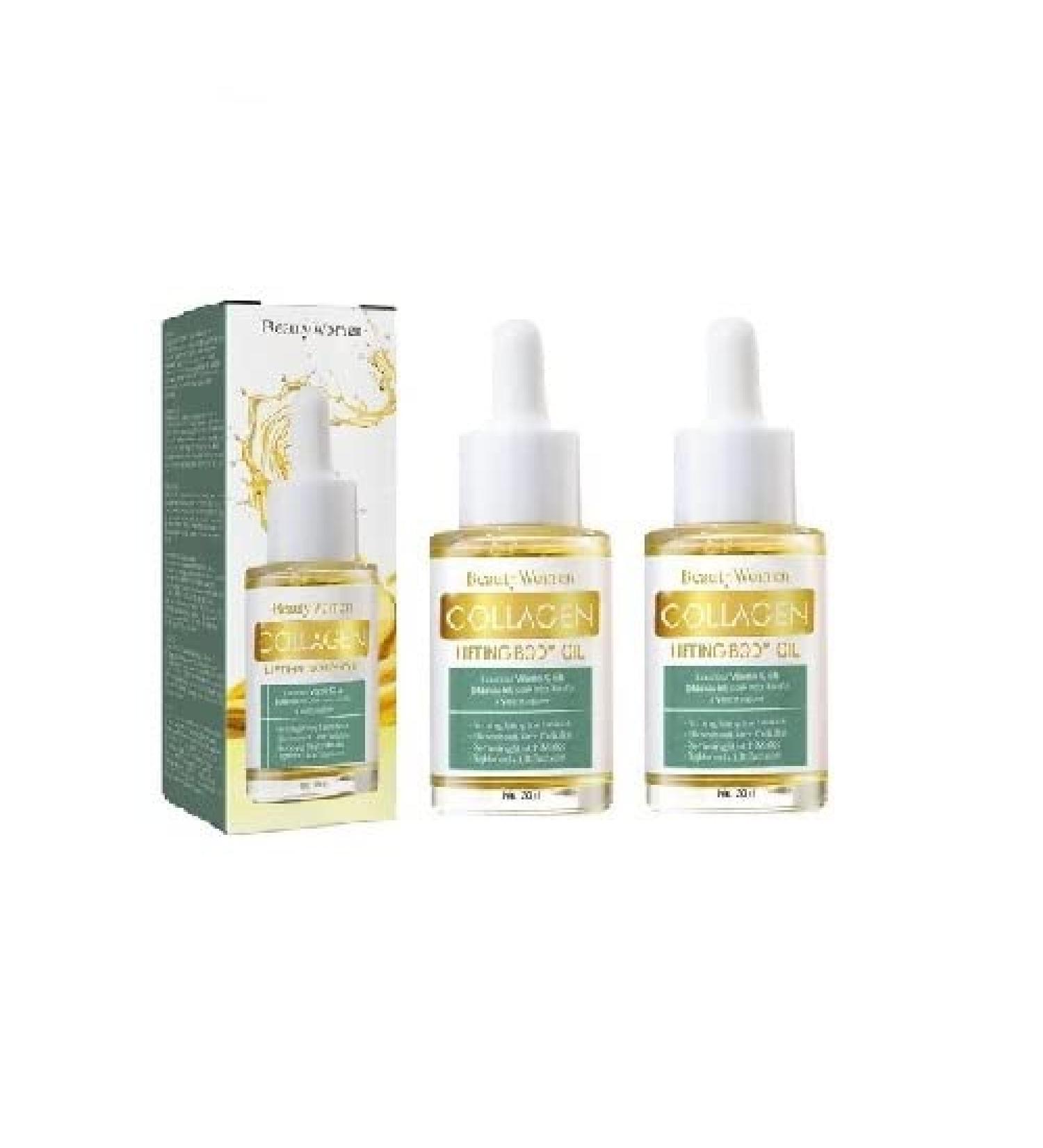  Yunmiao 2 firming body oils with collagen - 30 ml - Firming and toning - For shoulders arms thighs neck and buttocks - Buy Online on GoSupps.com
