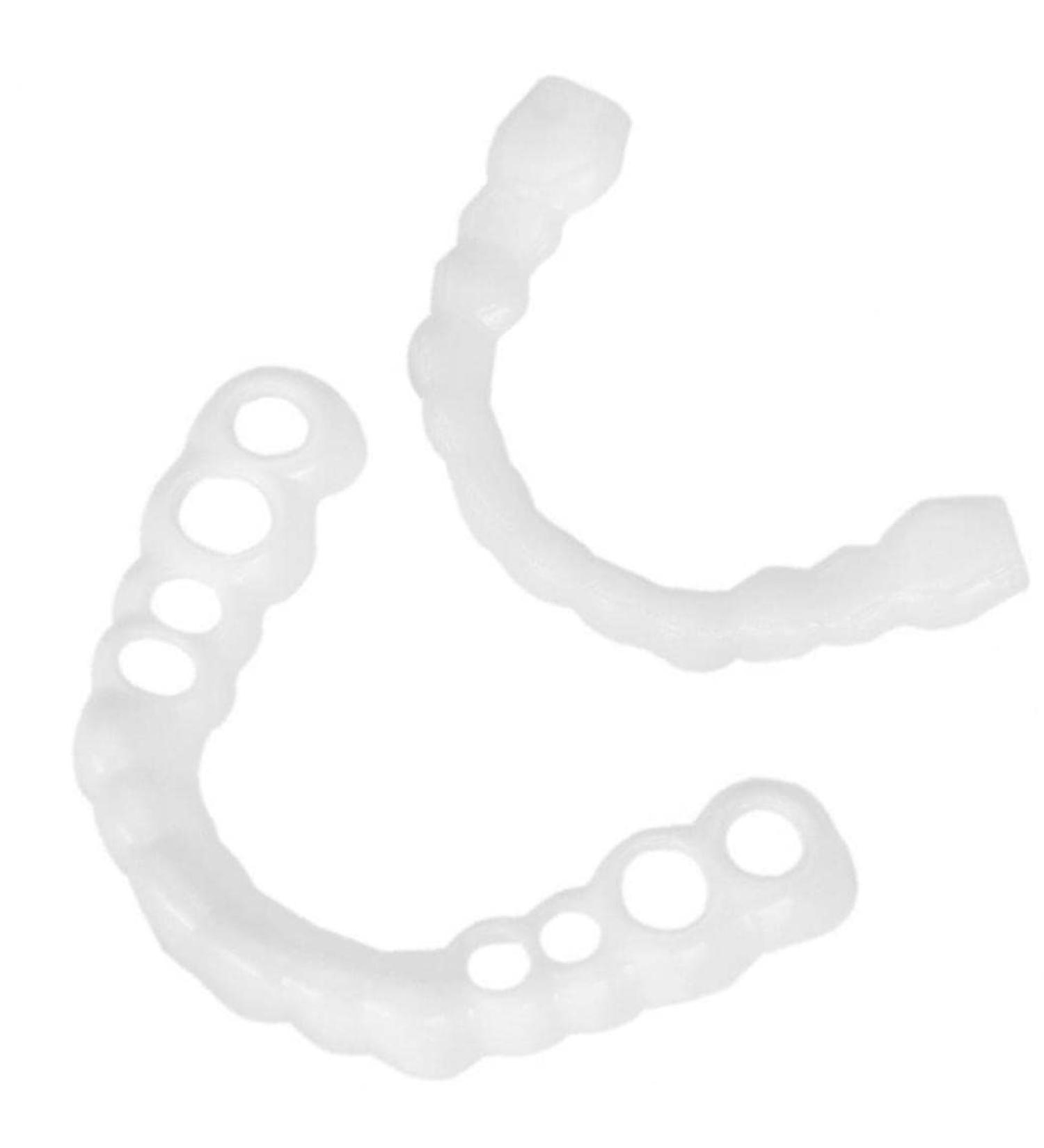 Pinicecore Super Comfortable False Teeth - Perfect Smile Fit for Upper Teeth | Flexible & Practical Tooth Cover Tool - Buy Online on GoSupps.com