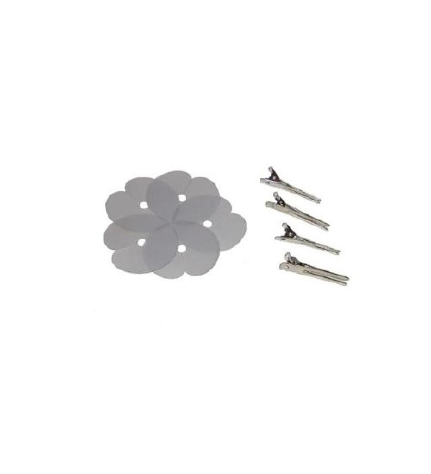 MilleniumHair 5 protective templates + 4 clips