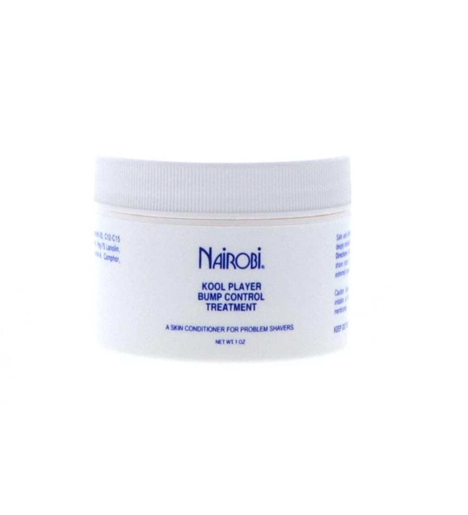 Nairobi Kool Player Bump Control Treatment 1oz - Smooth Skin & Ingrown Hair Relief | Free International Shipping - Buy Online on GoSupps.com